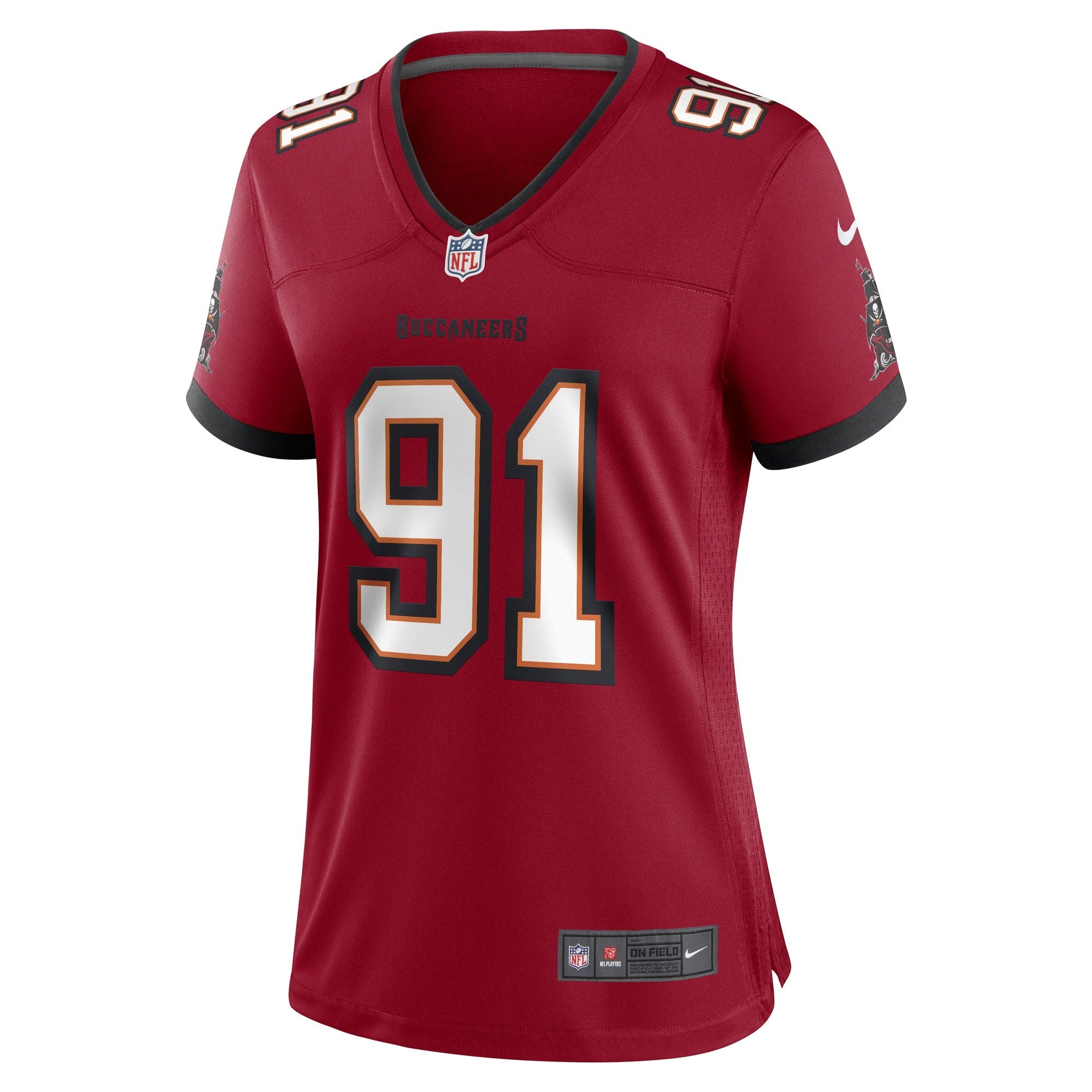 Women's Nike Mike Greene Red Tampa Bay Buccaneers Game Player Jersey