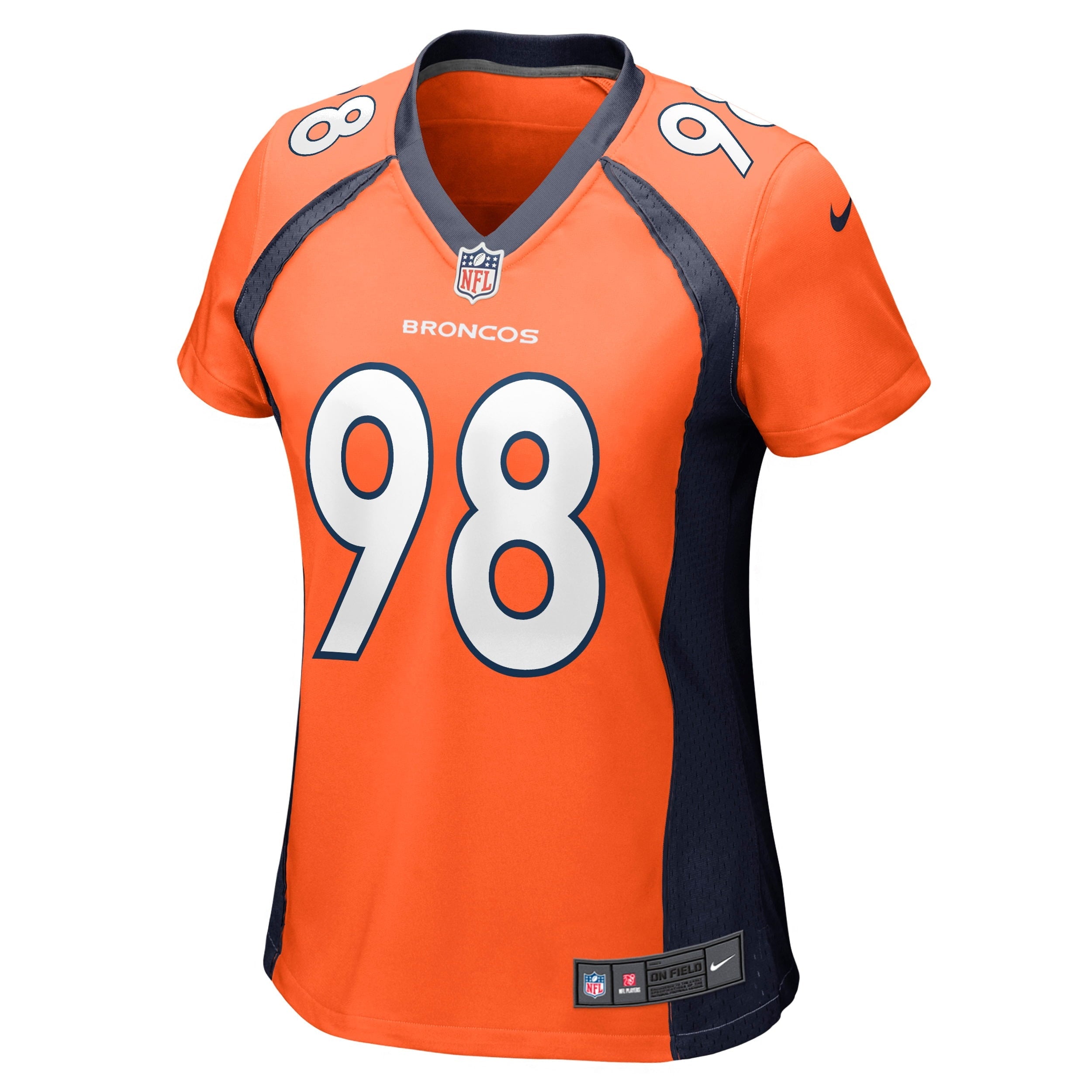 Women's Nike Mike Purcell Orange Denver Broncos Game Jersey