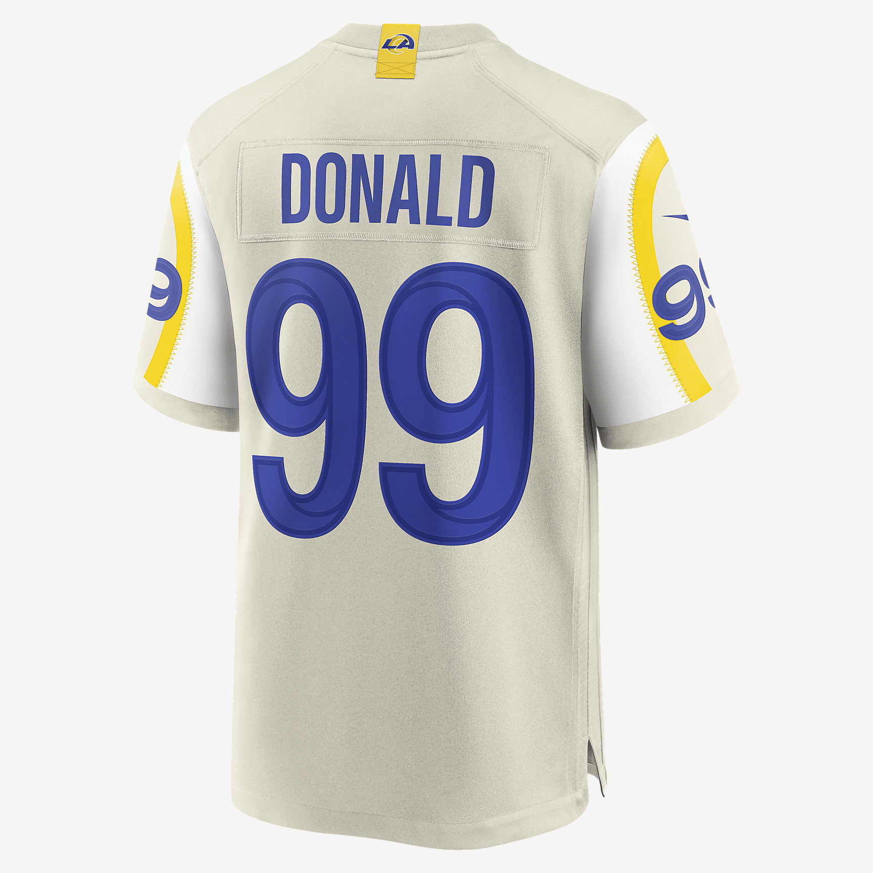 NFL Los Angeles Rams (Aaron Donald) Men's Game Football Jersey - Natural