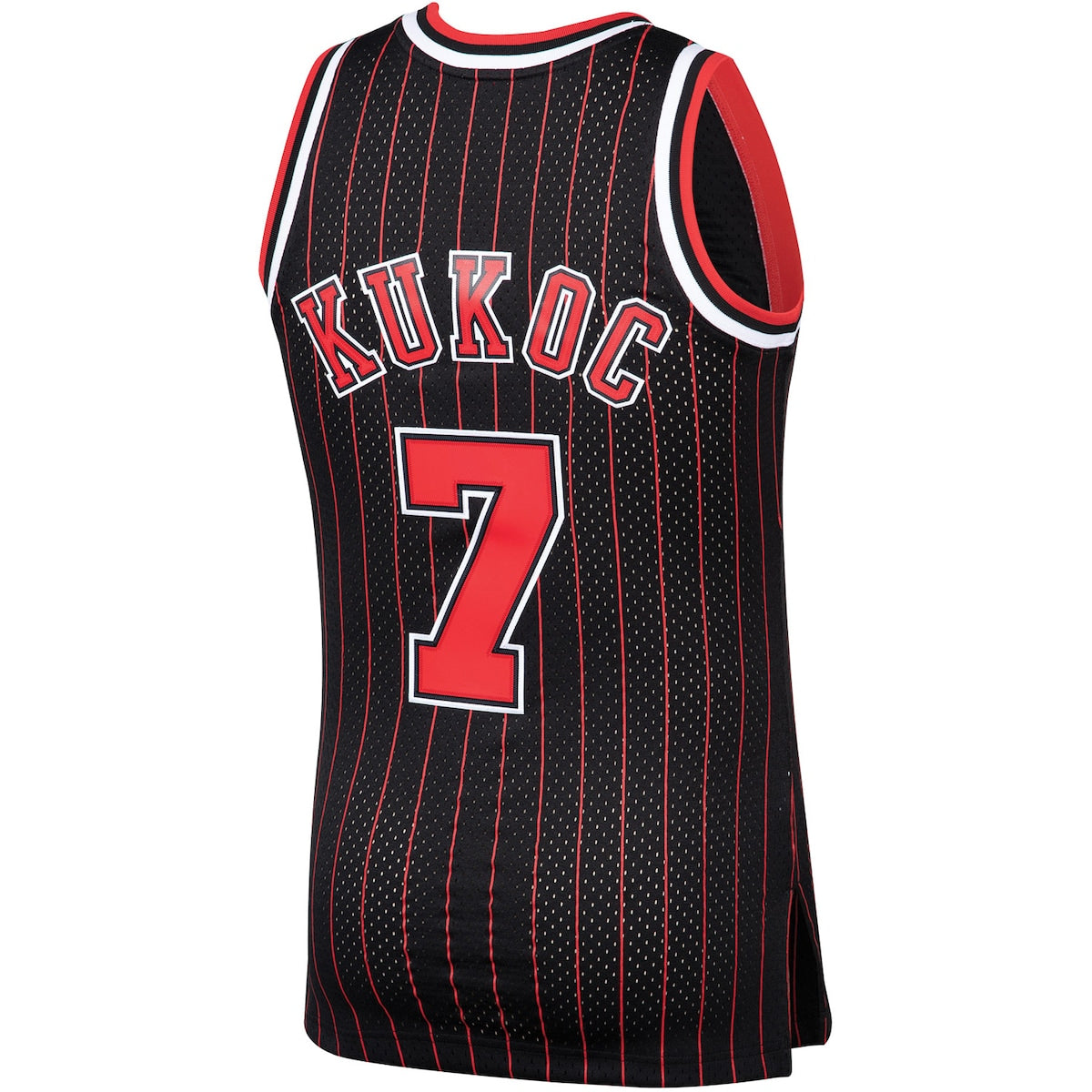 Men's Toni Kukoc Mitchell & Ness Bulls Swingman Jersey - Black