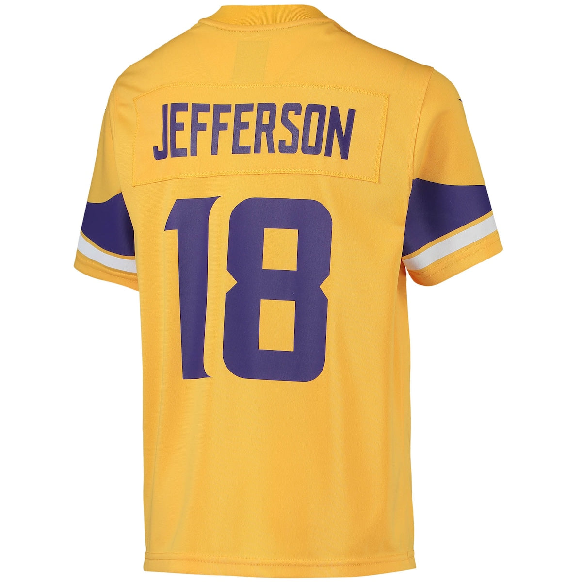 Boys' Grade School Justin Jefferson Nike Vikings Team Inverted Game Jersey - Gold