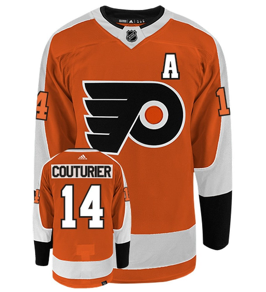 Sean Couturier Philadelphia Flyers Adidas Primegreen Authentic NHL Hockey Jersey