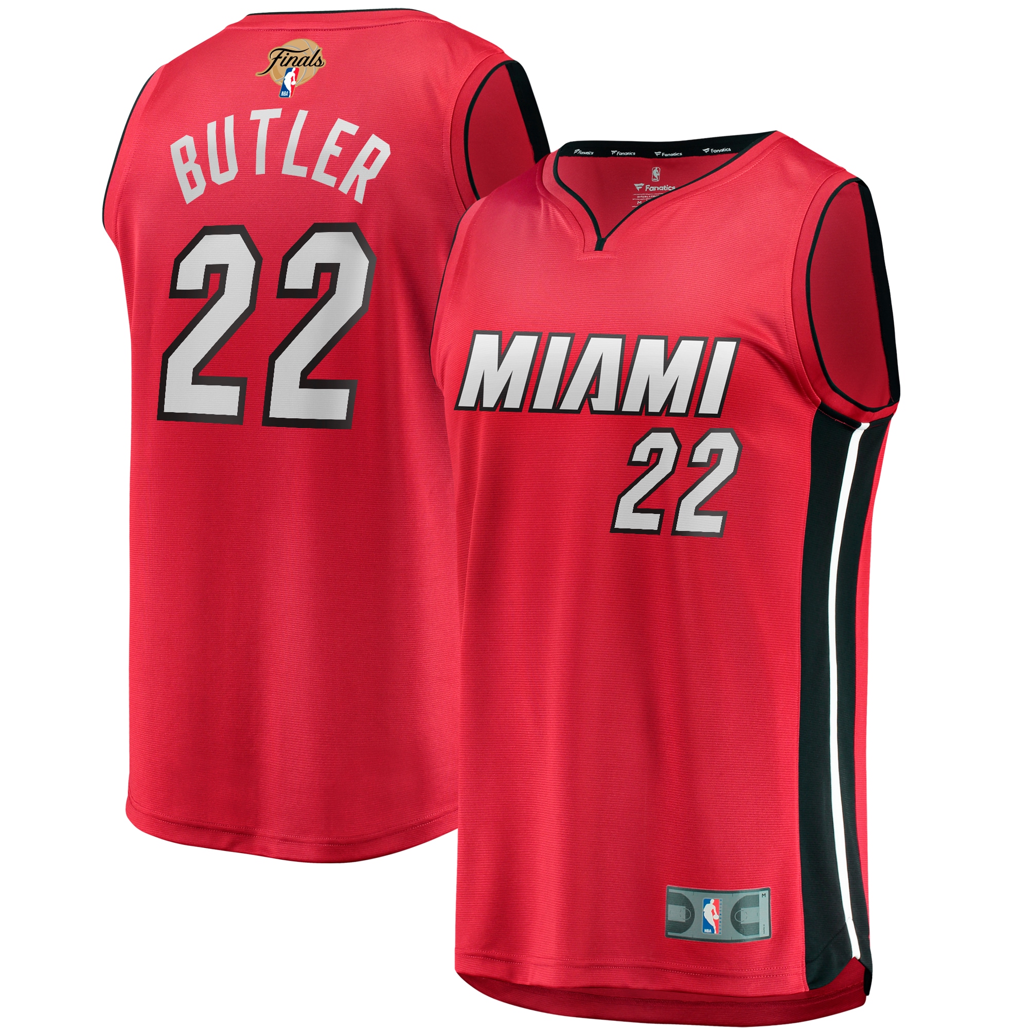 Jimmy Butler Miami Heat Fanatics Branded 2023 NBA Finals Fast Break Player Jersey - Statement Edition - Red