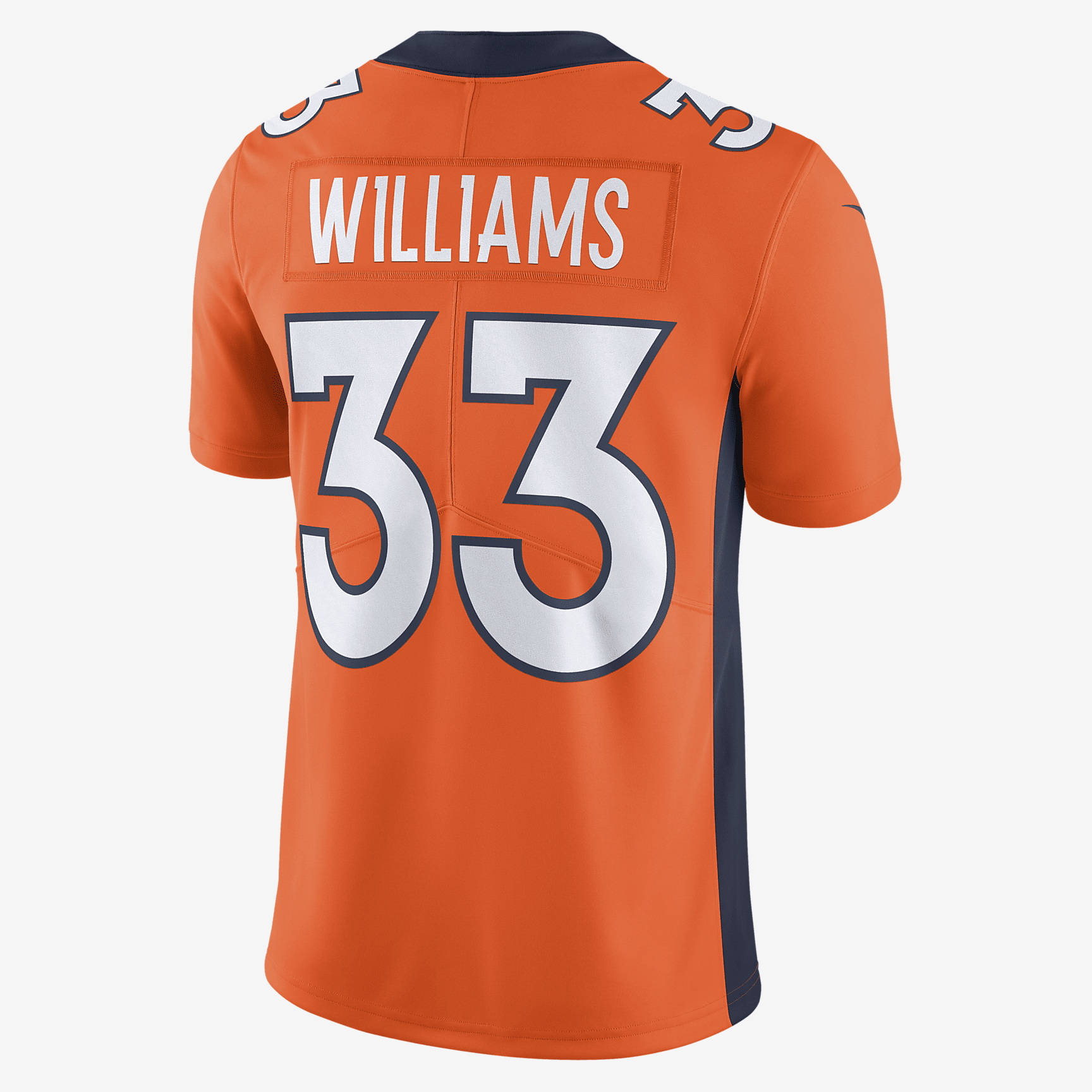 Javonte Williams Denver Broncos Men's Nike Dri-FIT NFL Limited Football Jersey - Orange