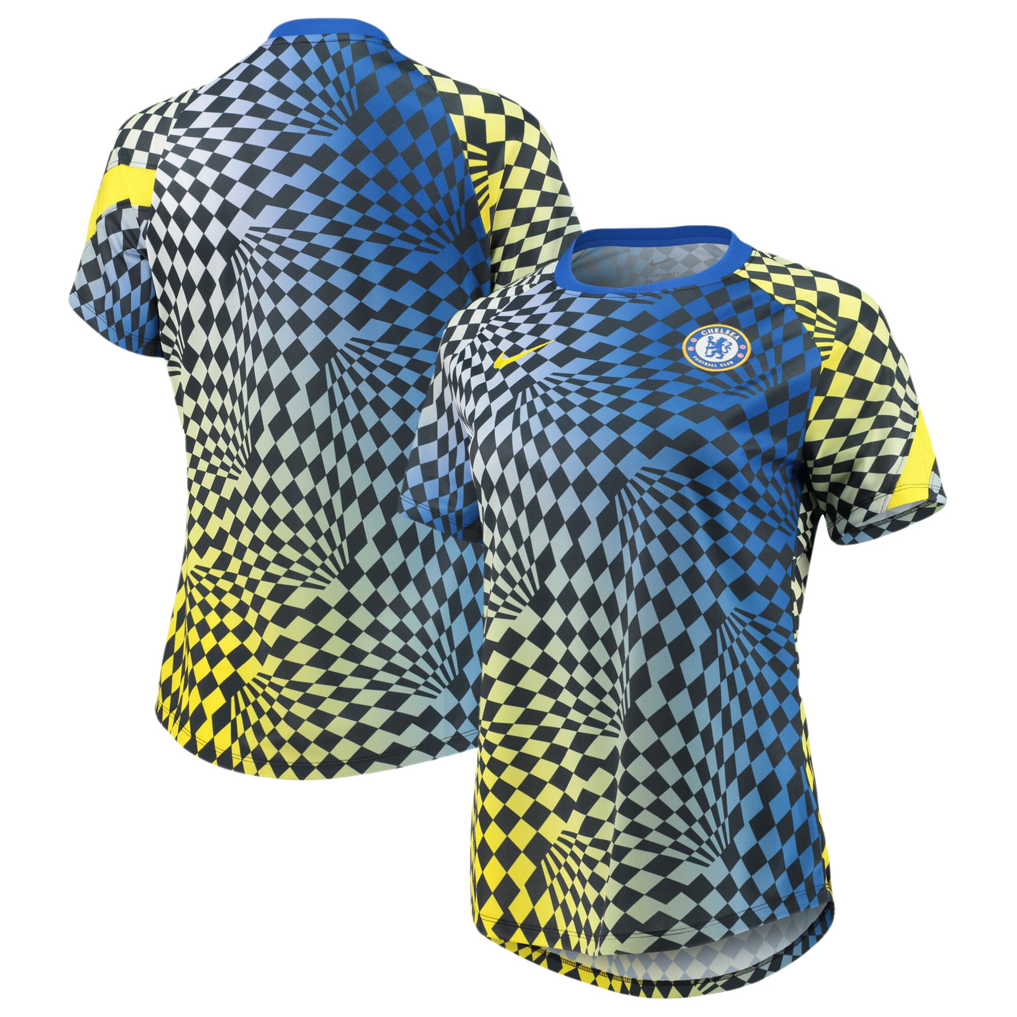 Chelsea Nike Women's 2021/22 Pre-Match Performance Top - Blue