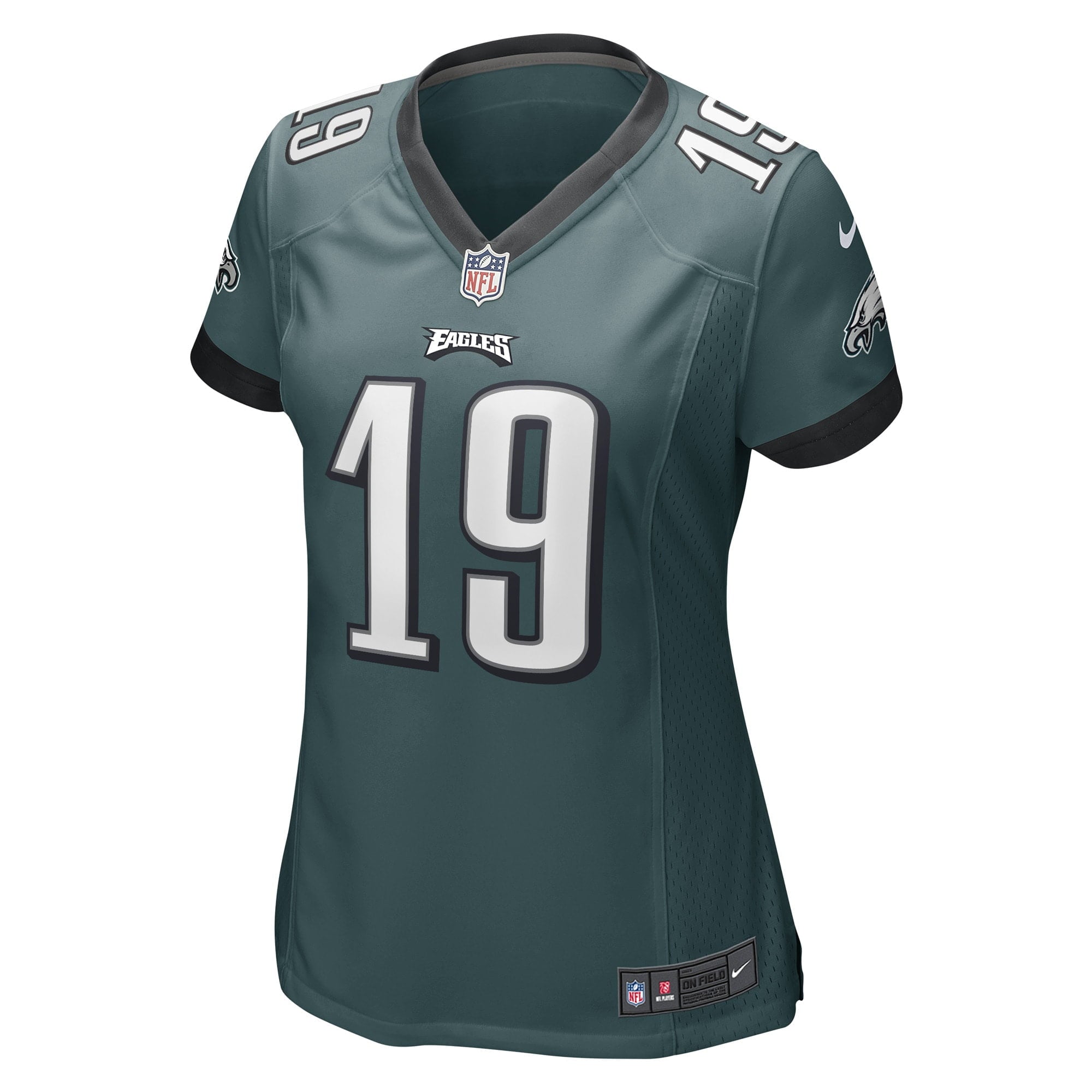 Women's Nike Ian Book Midnight Green Philadelphia Eagles Game Player Jersey