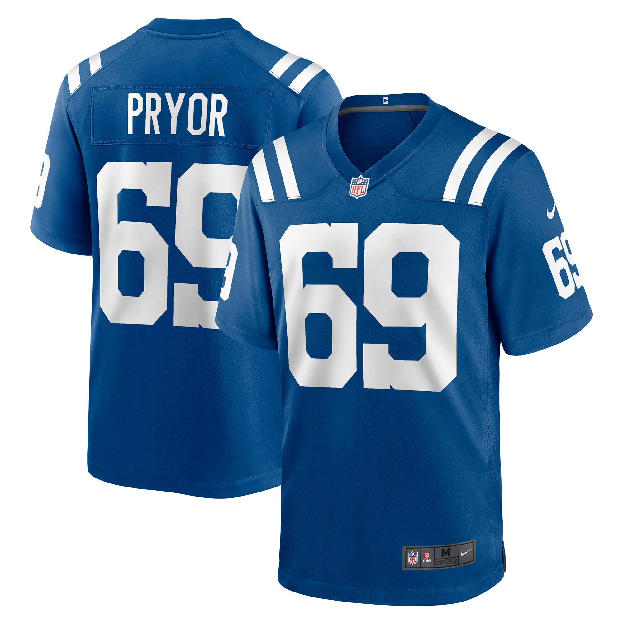 Matt Pryor Indianapolis Colts Nike Game Jersey - Royal