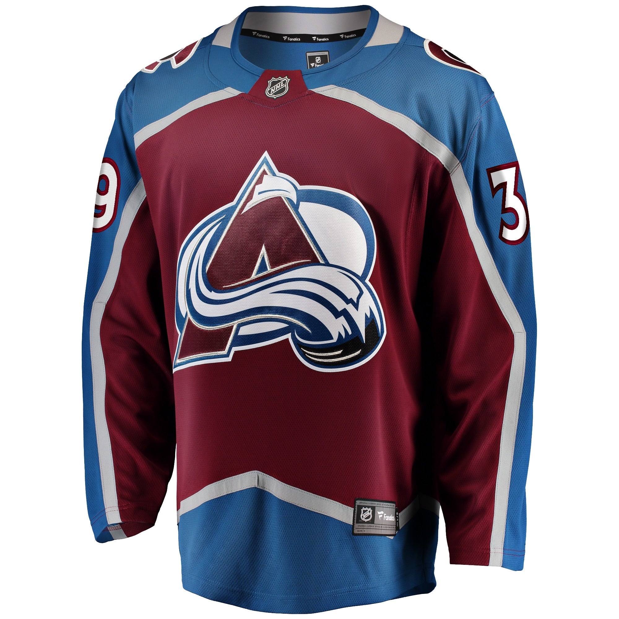 Men's Fanatics Branded Pavel Francouz Burgundy Colorado Avalanche Breakaway Player Jersey