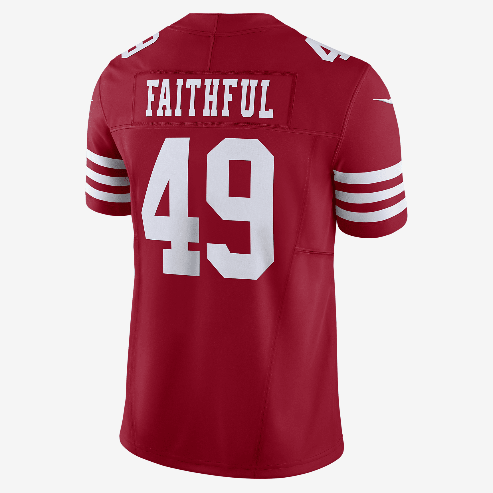 The Faithful San Francisco 49ers Men's Nike Dri-FIT NFL Limited Football Jersey - Scarlet