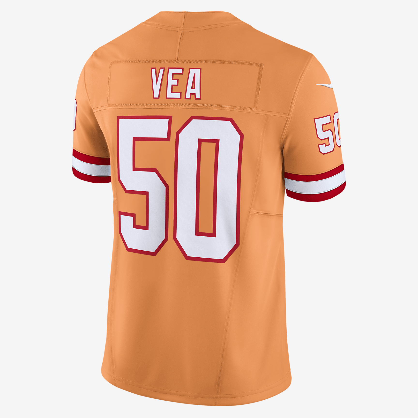 Vita Vea Tampa Bay Buccaneers Men's Nike Dri-FIT NFL Limited Football Jersey - Orange