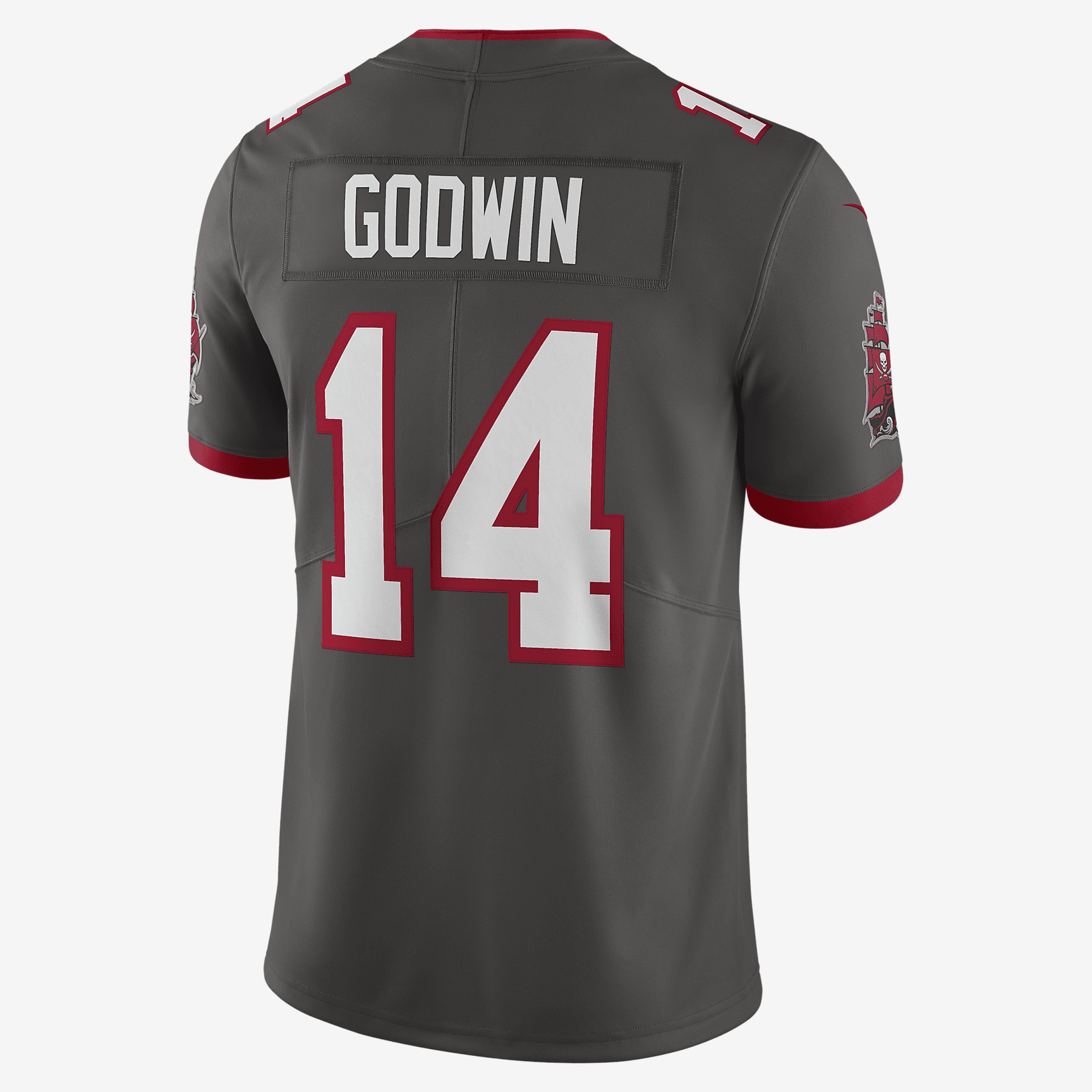 NFL Tampa Bay Buccaneers (Chris Godwin) Men's Game Football Jersey - Pewter