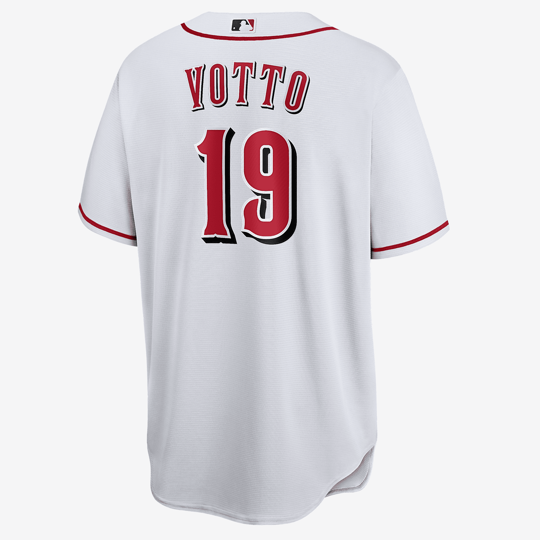 MLB Cincinnati Reds (Joey Votto) Men's Replica Baseball Jersey - White