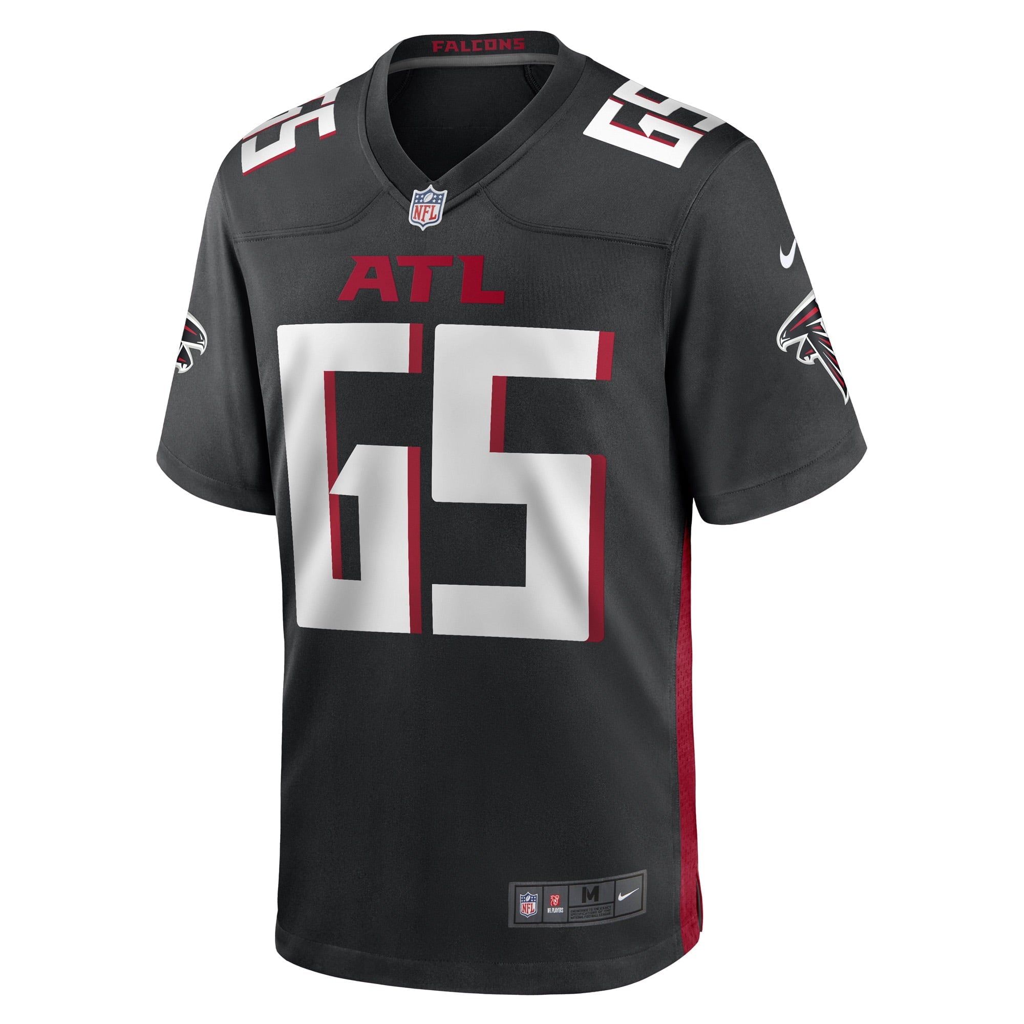 Men's Nike Abdullah Anderson Black Atlanta Falcons Game Player Jersey