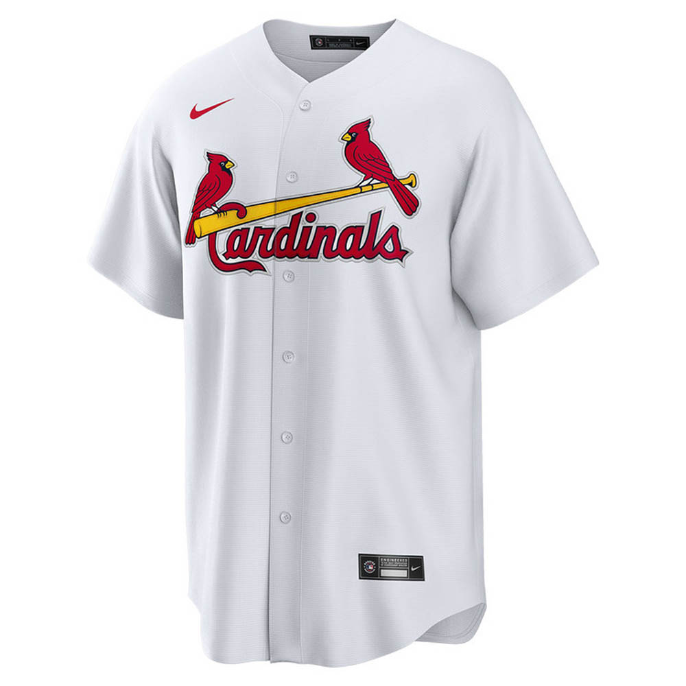 Youth St. Louis Cardinals Jordan Walker Cool Base Replica Home Jersey - White