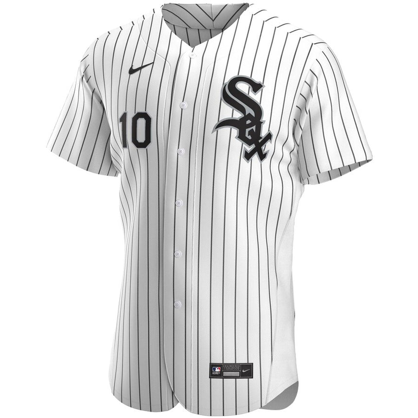 Men's Chicago White Sox Yoan Moncada White Home Authentic Player Jersey
