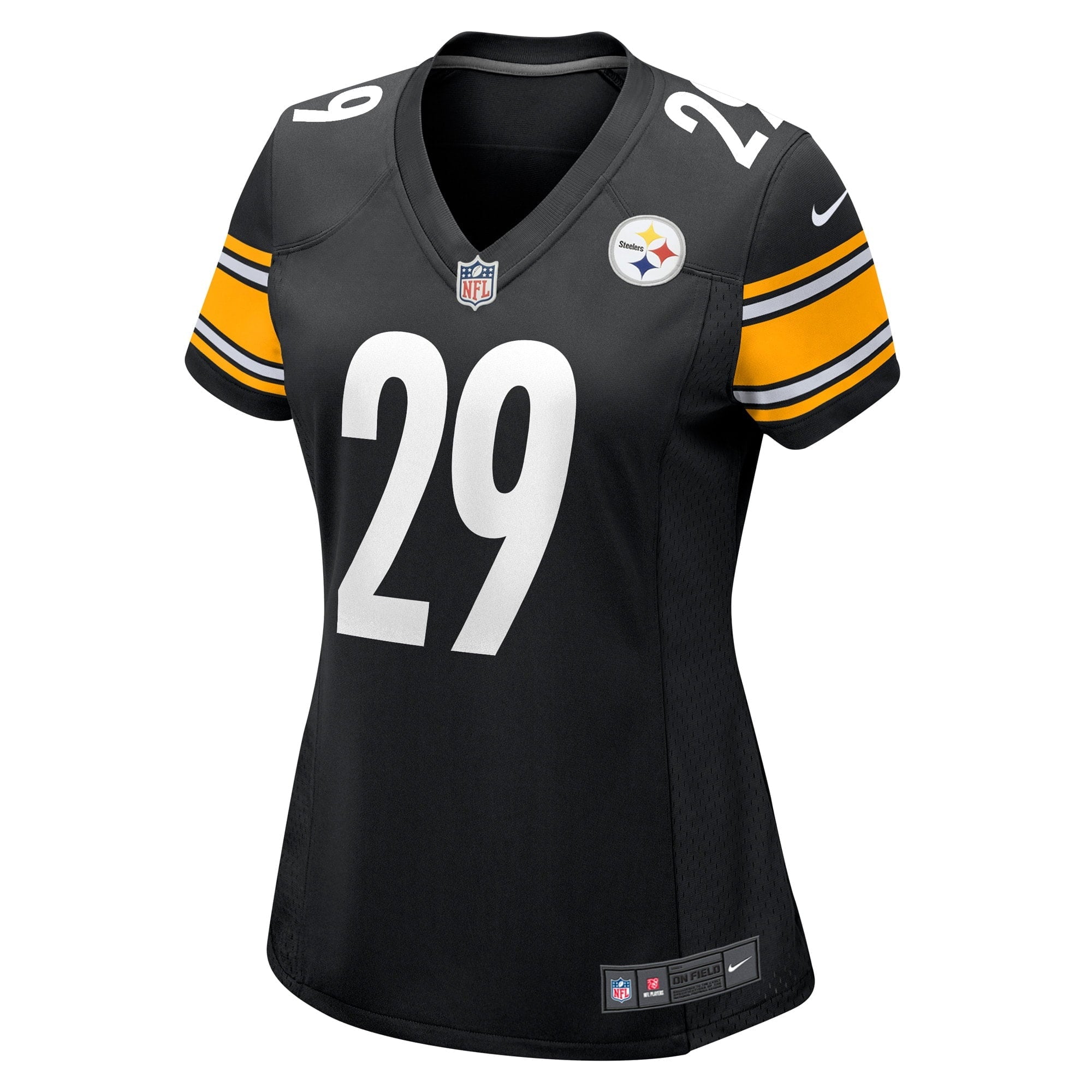 Women's Nike Levi Wallace Black Pittsburgh Steelers Game Player Jersey