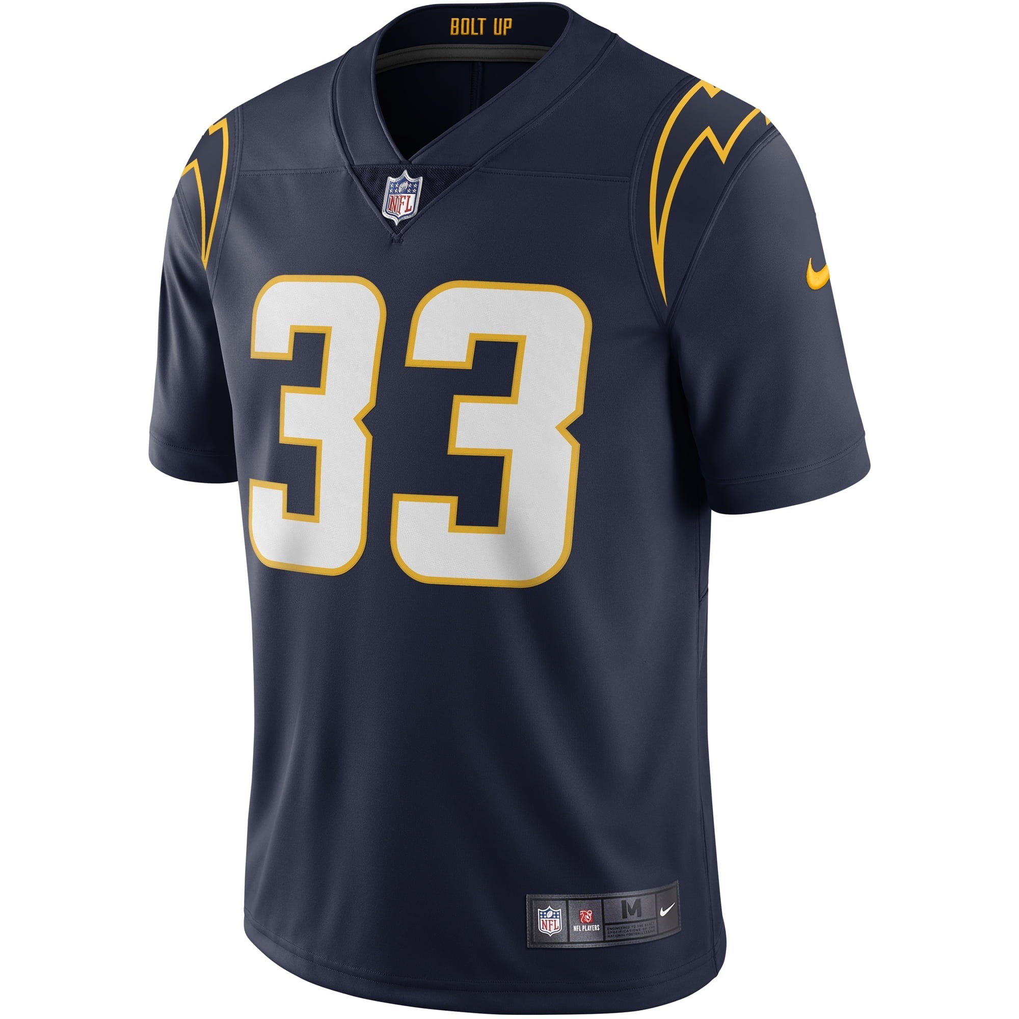 Men's Nike Derwin James Navy Los Angeles Chargers Alternate Vapor Limited Jersey