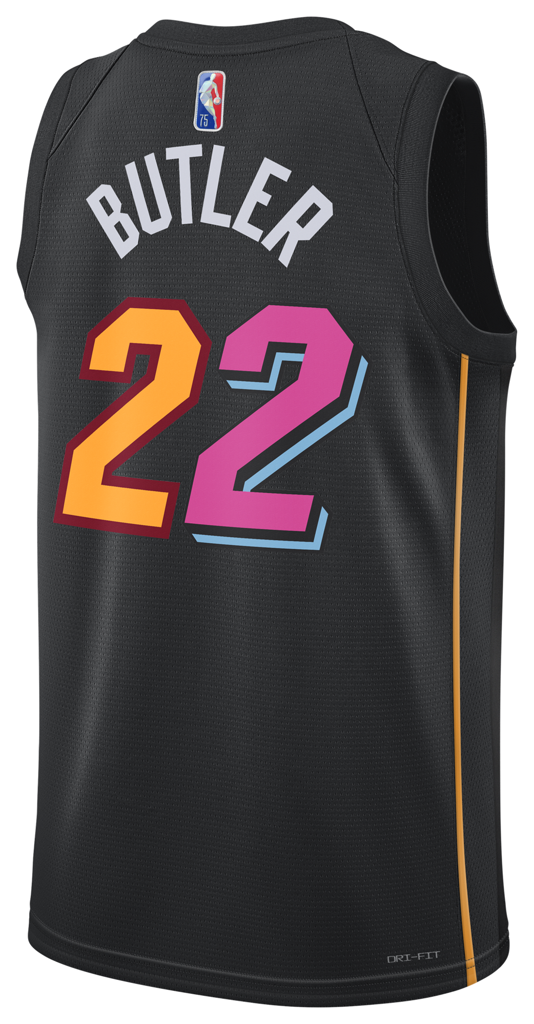 Men's  Nike Heat Moment Swingman Jersey - Black
