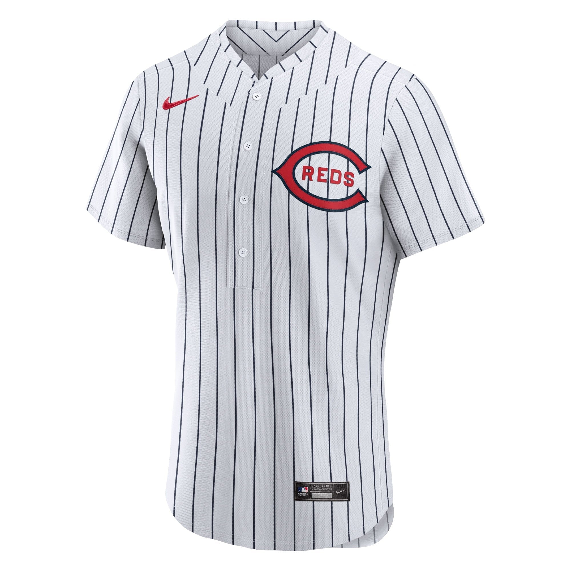 Men's Nike Mike Moustakas White Cincinnati Reds 2022 MLB at Field of Dreams Game Authentic Player Jersey