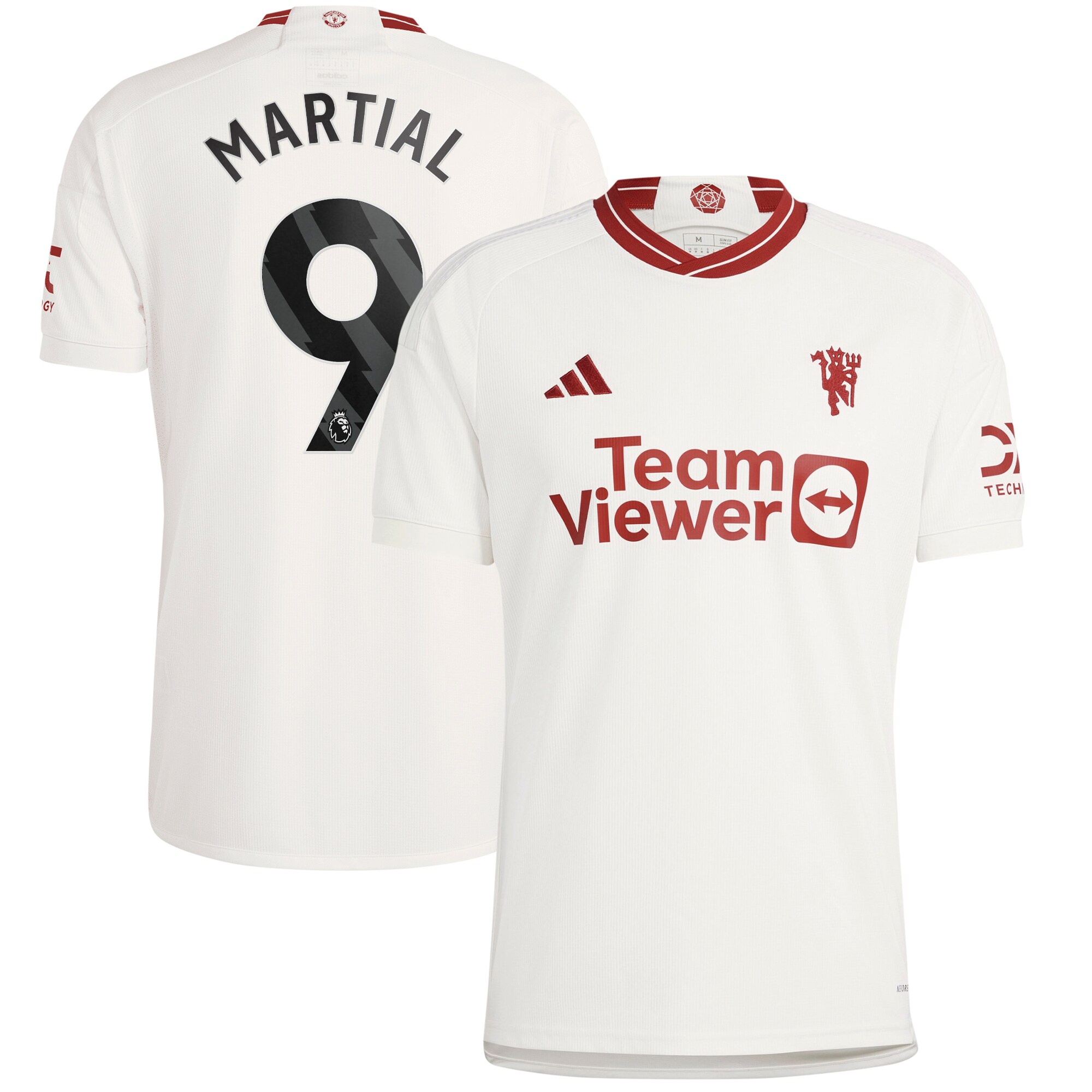Anthony Martial Manchester United adidas 2023/24 Third Replica Player Jersey - White