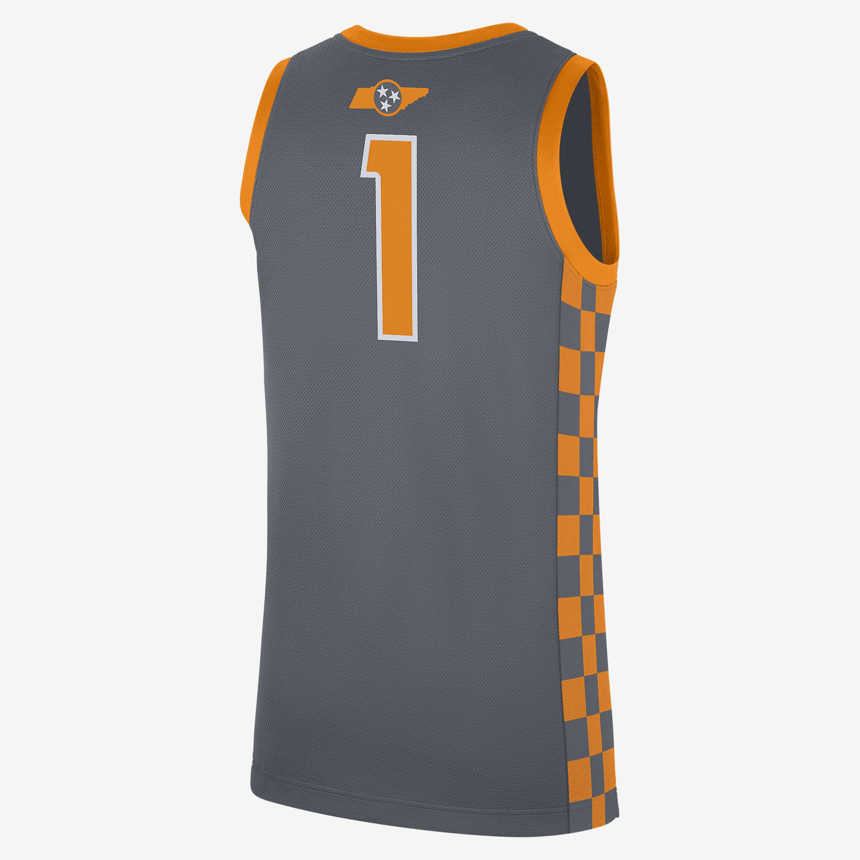 Nike College Dri-FIT (Tennessee) Men's Replica Basketball Jersey - Flint Grey/Bright Ceramic/Bright Ceramic