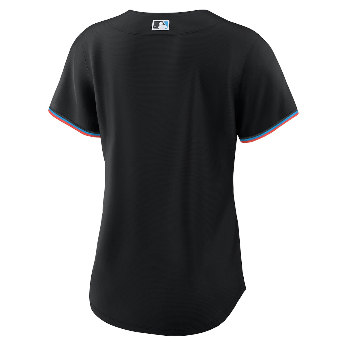 Women's  Nike Marlins Alternate Replica Team Jersey - Black