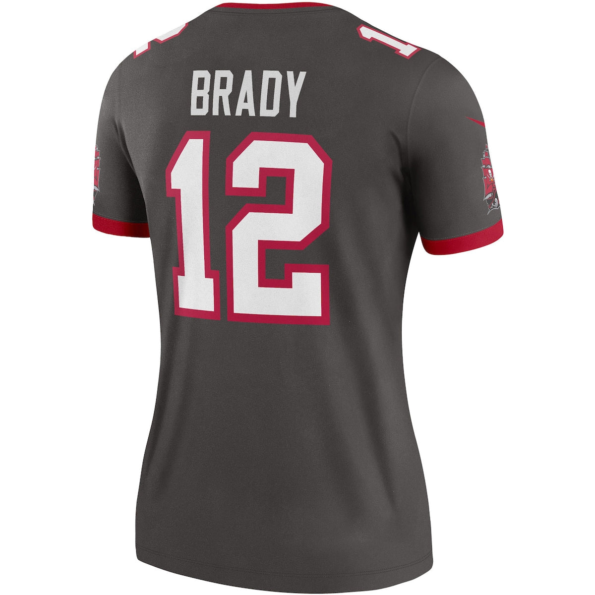 Women's Tom Brady Nike Buccaneers Legend Jersey - Grey