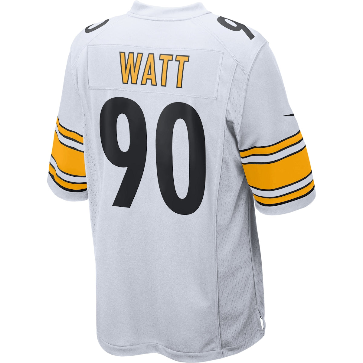 Boys' Grade School T.J. Watt Outerstuff Steelers Game Jersey - White
