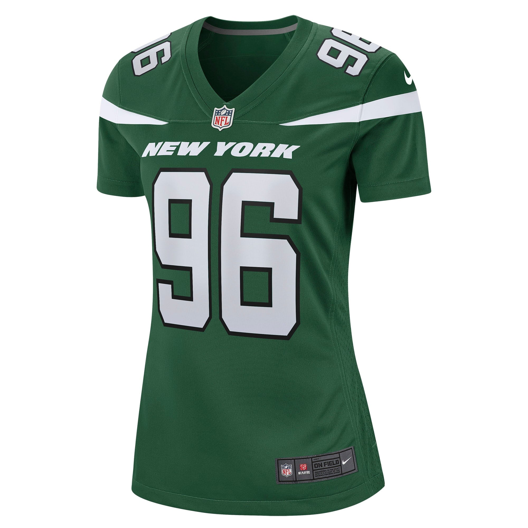 Women's Nike Jonathan Marshall Gotham Green New York Jets Game Jersey