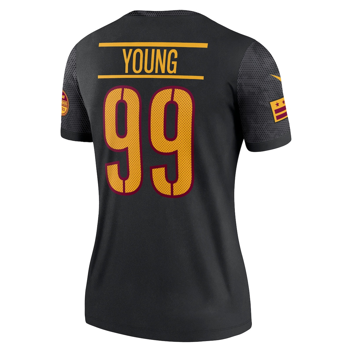 Women's Chase Young Nike Commanders Alternate Legend Jersey - Black