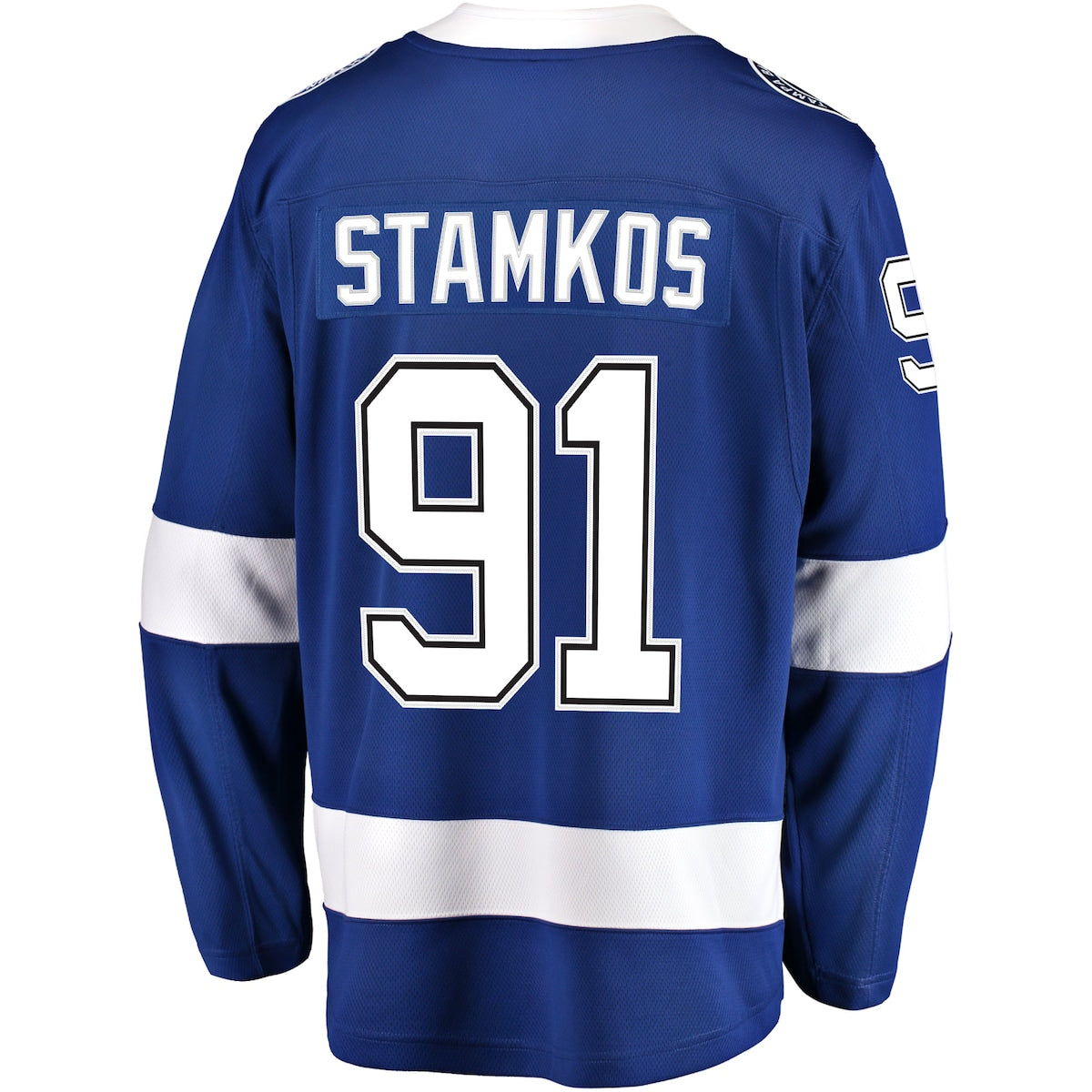 Men's Steven Stamkos Fanatics Lightning Alternate Breakaway Jersey - Blue