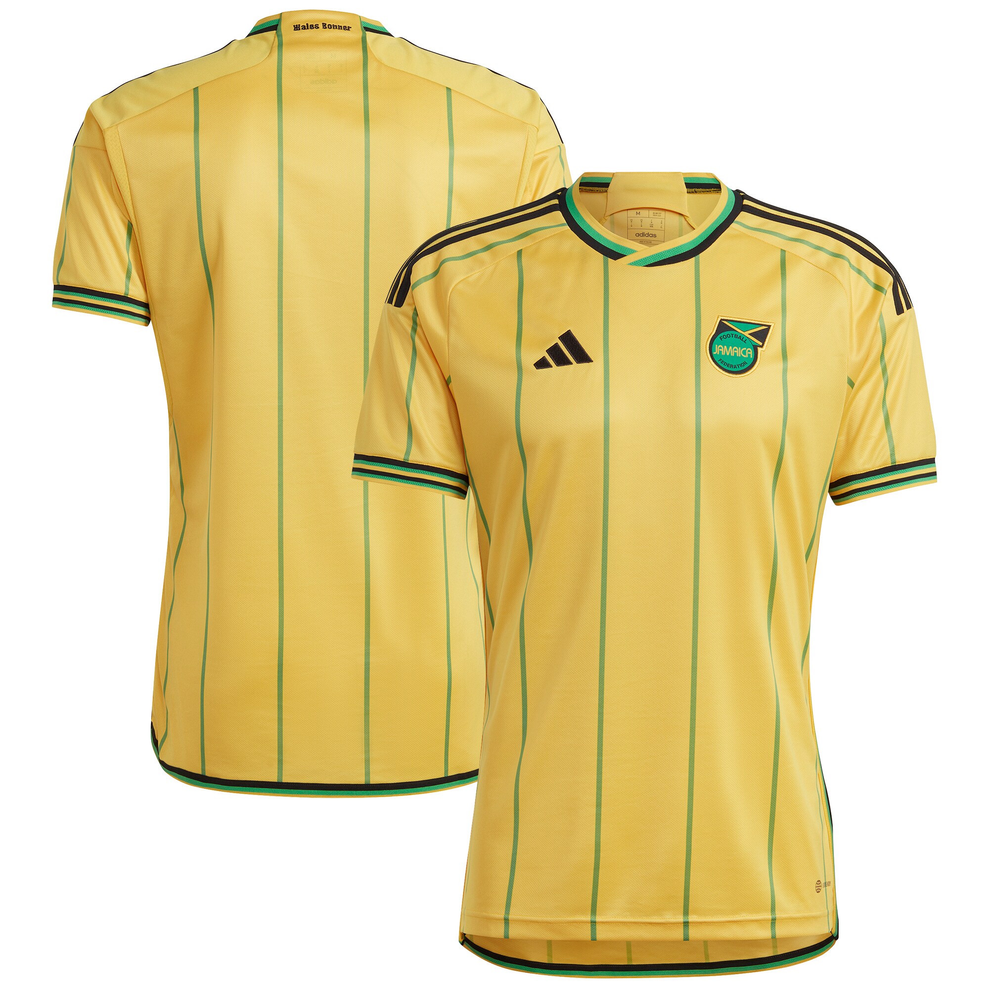 Jamaica National Team adidas 2023 Home Replica Jersey - Yellow