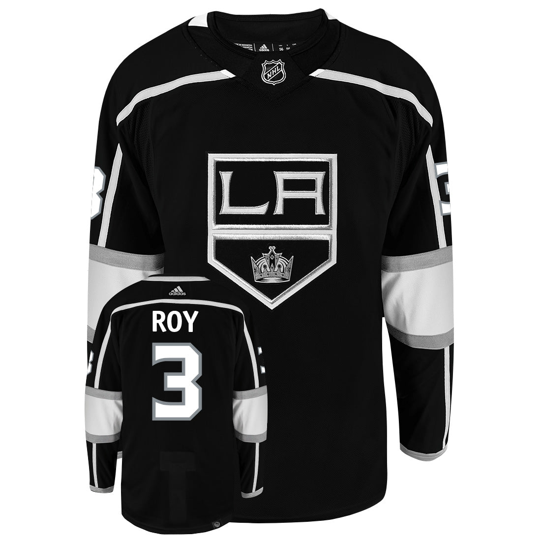 Matt Roy Los Angeles Kings Adidas Primegreen Authentic NHL Hockey Jersey