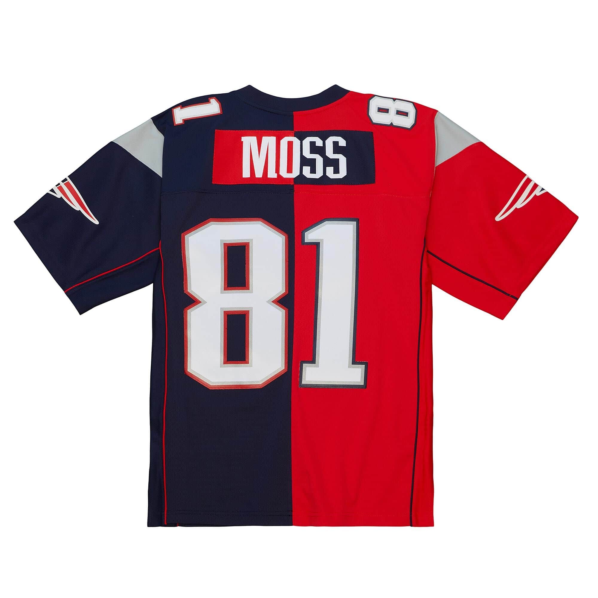 Split Legacy Randy Moss New England Patriots 2007 Jersey