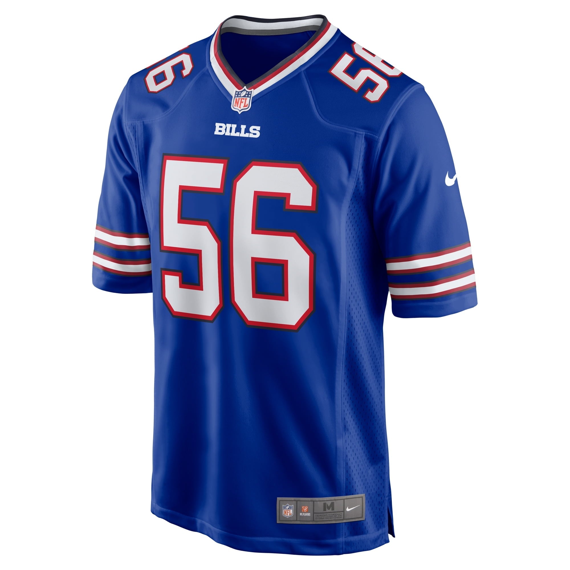 Men's Nike Kameron Cline Royal Buffalo Bills Home Game Jersey