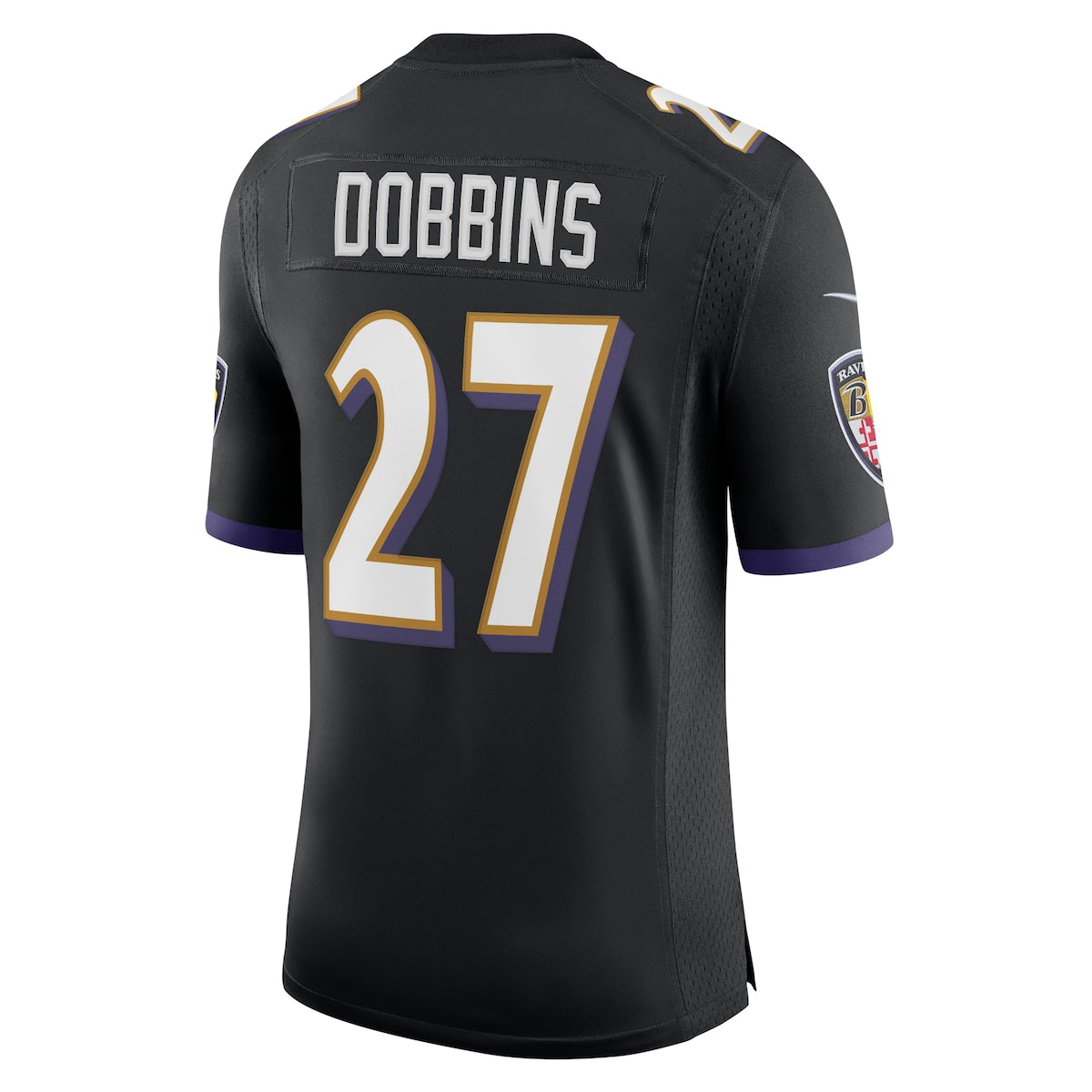 Men's J.K. Dobbins Nike Ravens Lamar Jackson Vapor Limited Jersey - Black