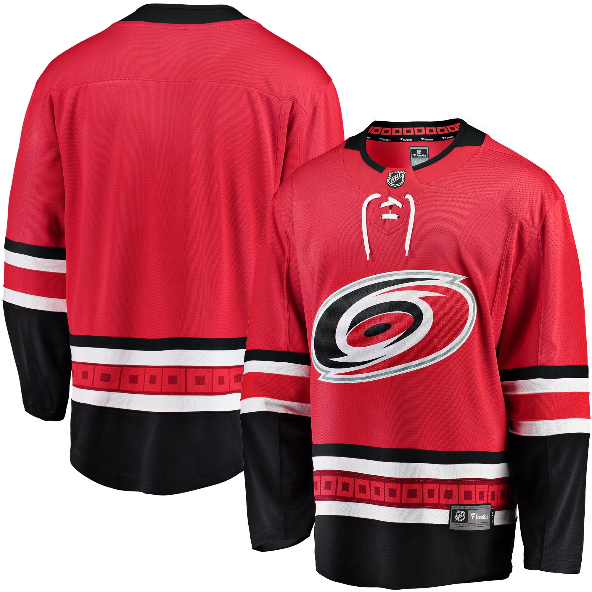 Carolina Hurricanes Fanatics Branded Breakaway Home Jersey - Red