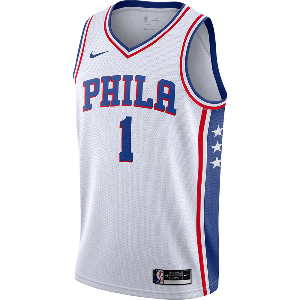 Men's Philadelphia 76ers James Harden Association Jersey - White