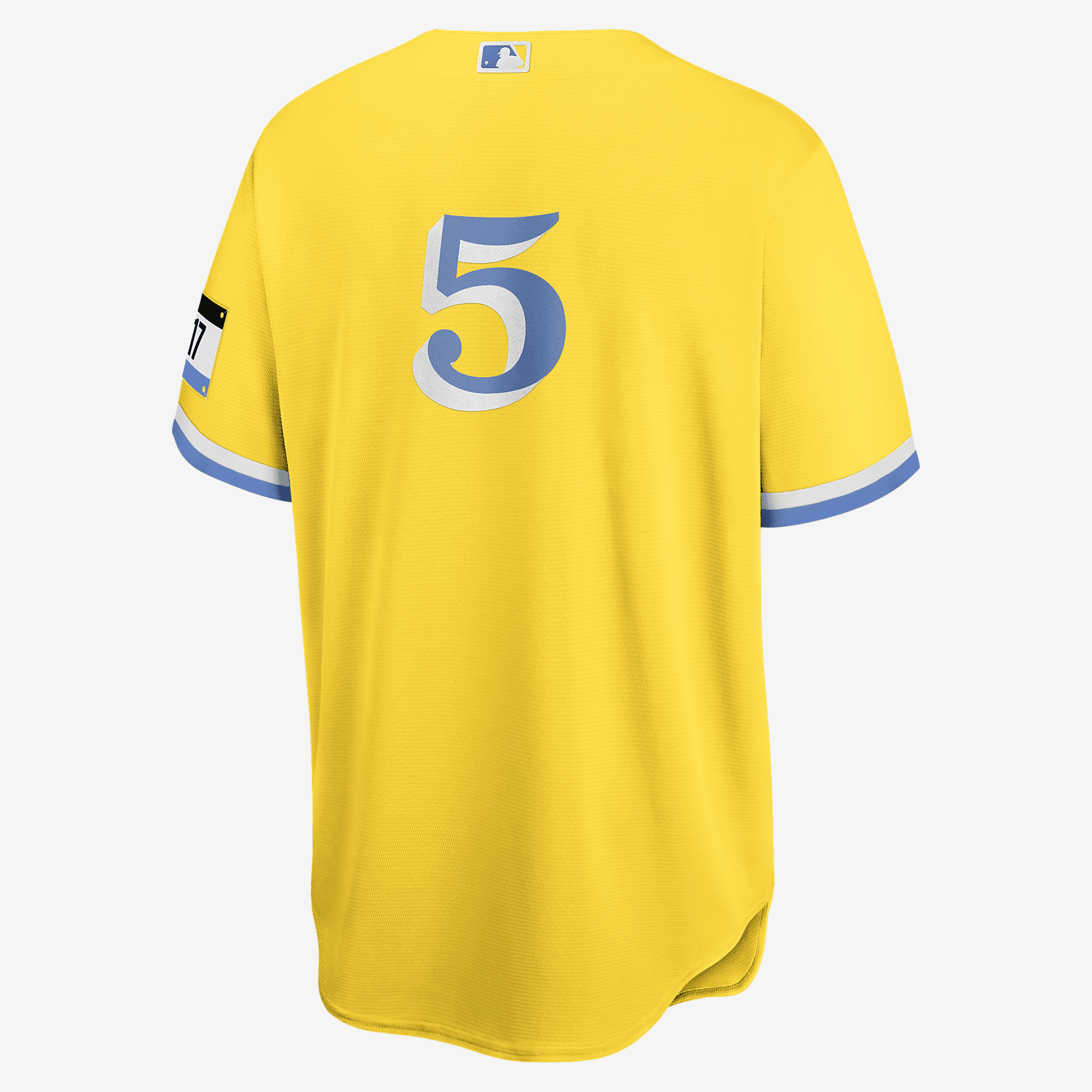 MLB Boston Red Sox 2021 City Connect (Enrique Hernandez) Men's Replica Baseball Jersey - Gold/Light Blue
