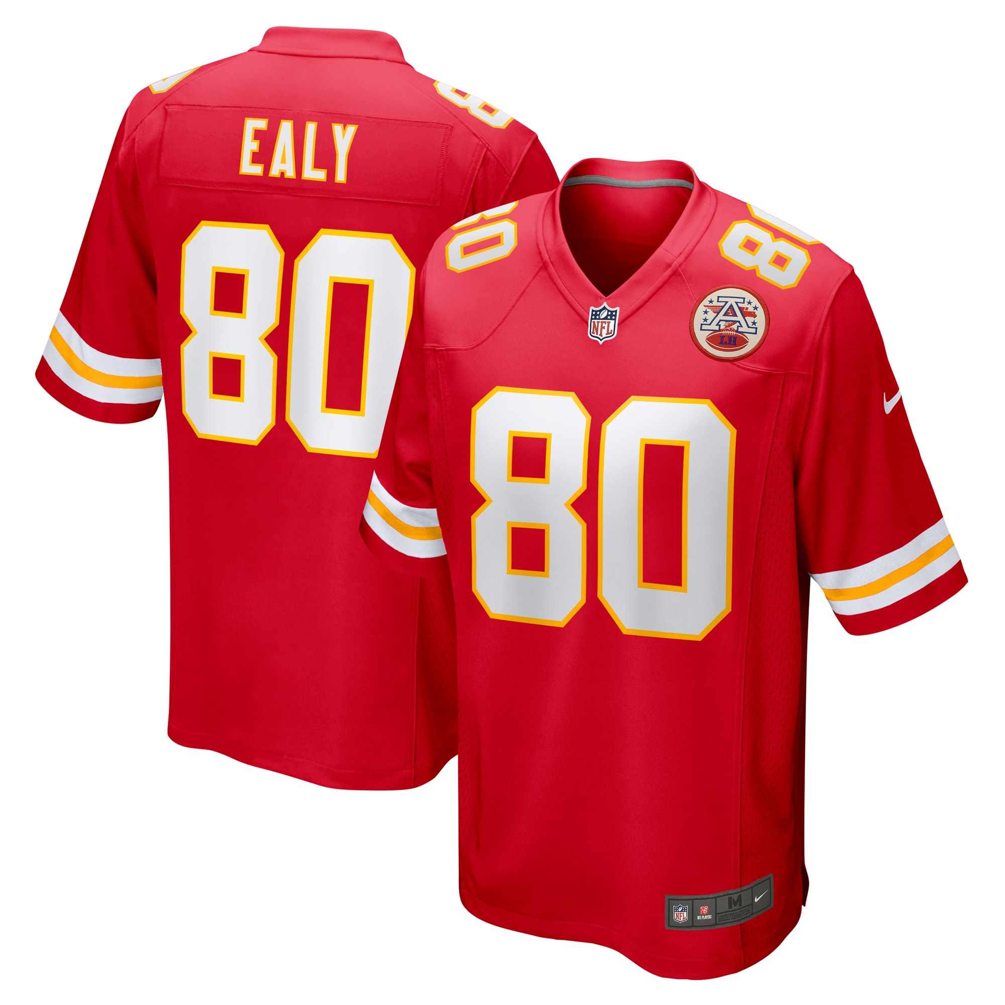 Jerrion Ealy Kansas City Chiefs Nike Game Player Jersey - Red