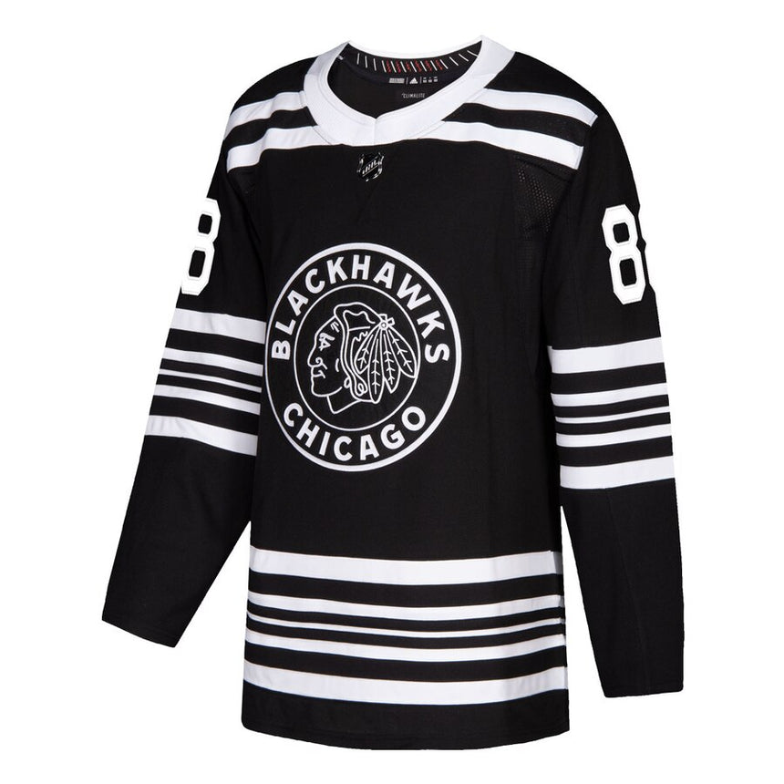 Men's Chicago Blackhawks Patrick Kane adidas Black Alternate 2019/20 Authentic Player Jersey