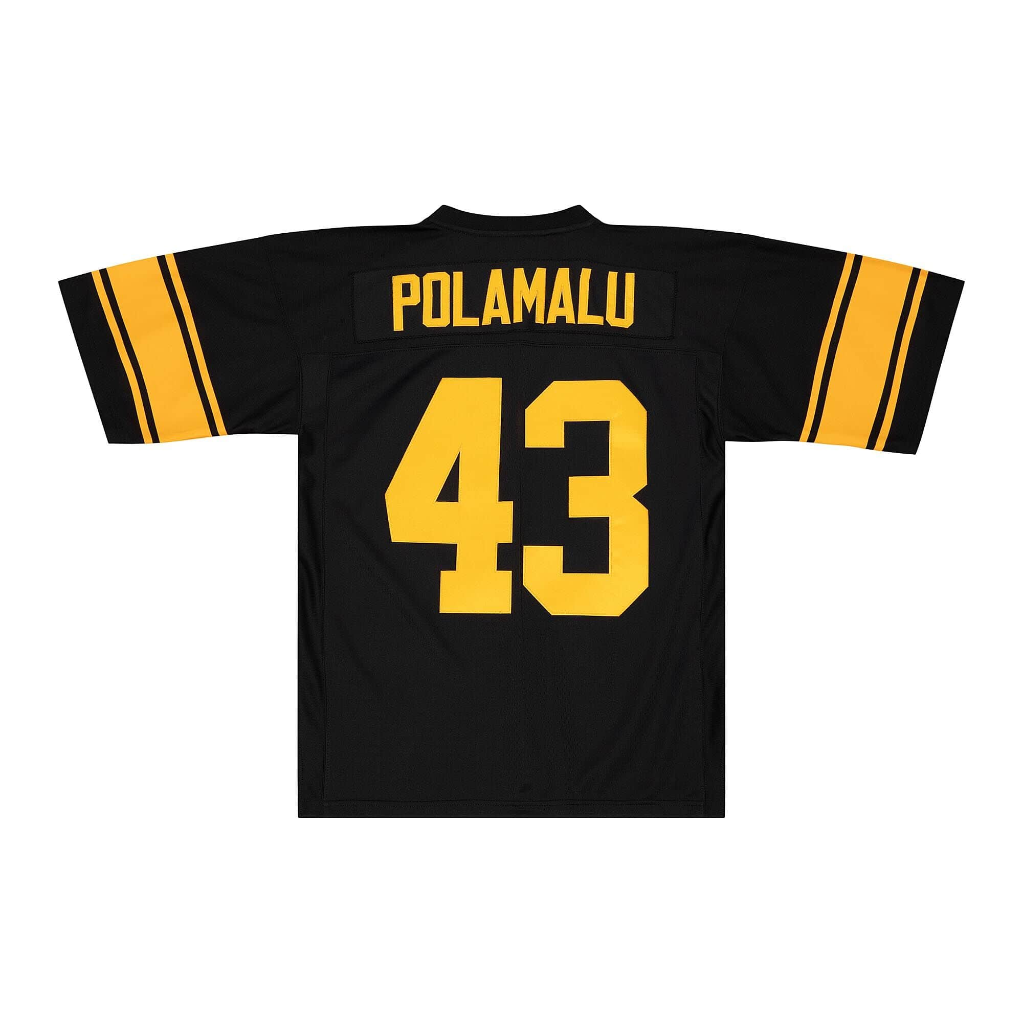 Legacy Troy Polamalu Pittsburgh Steelers Alternate 2008 Jersey