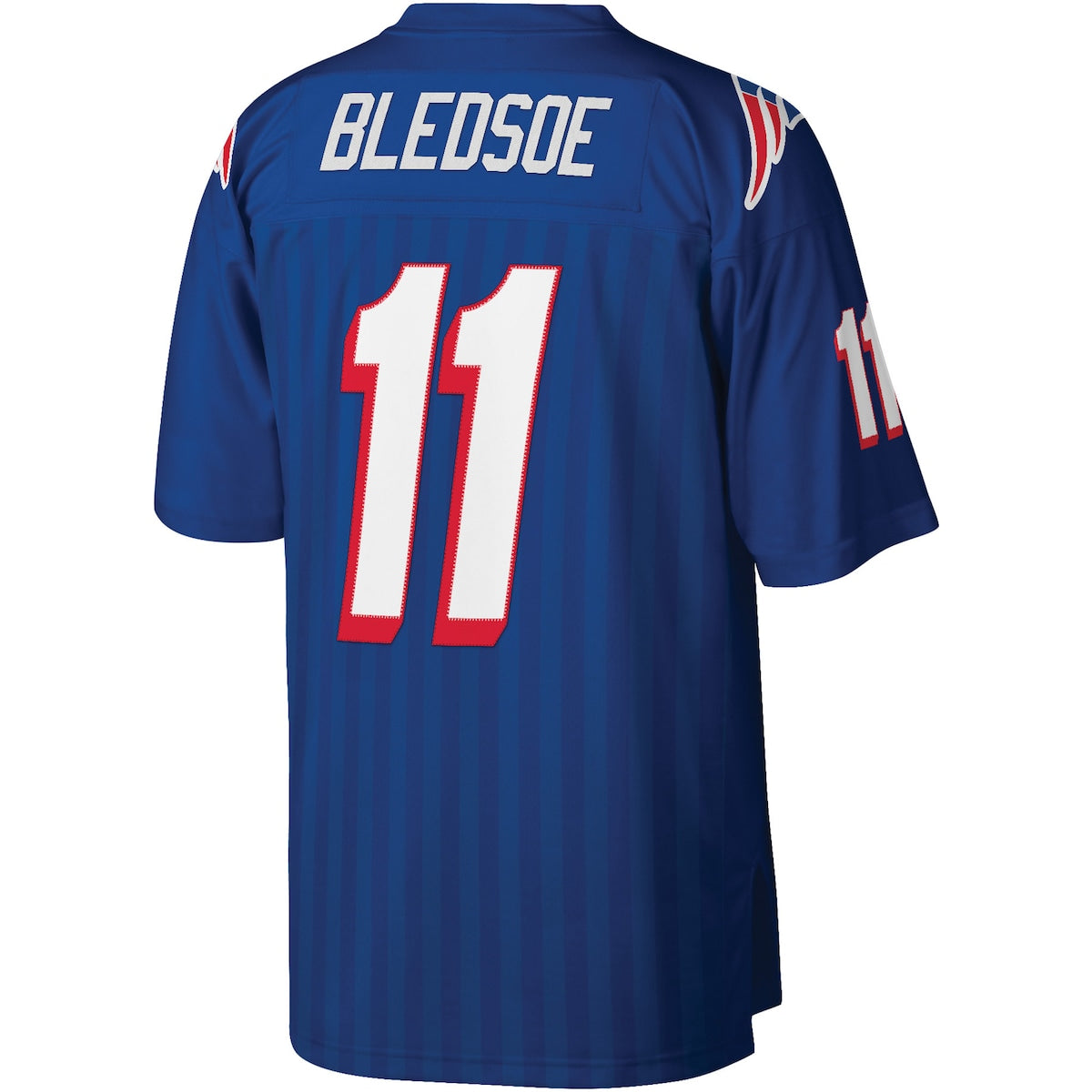 Men's Drew Bledsoe Mitchell & Ness Patriots Legacy Replica Jersey - Blue