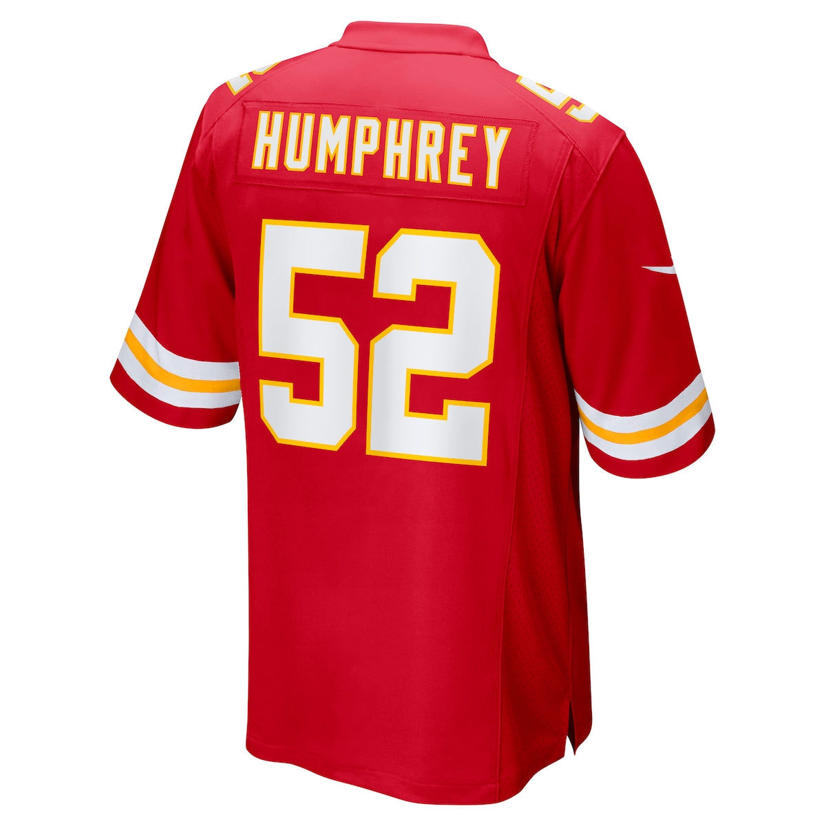 Men's Creed Humphrey Nike Chiefs Super Bowl LVII Patch Game Jersey - Red