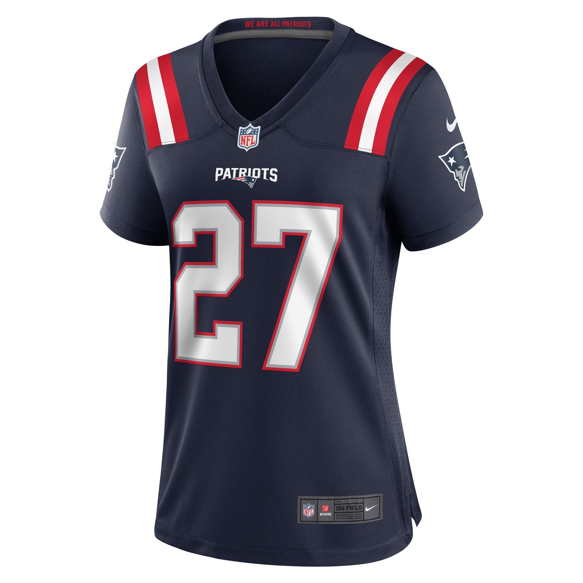 Women's Nike Myles Bryant Navy New England Patriots Game Player Jersey