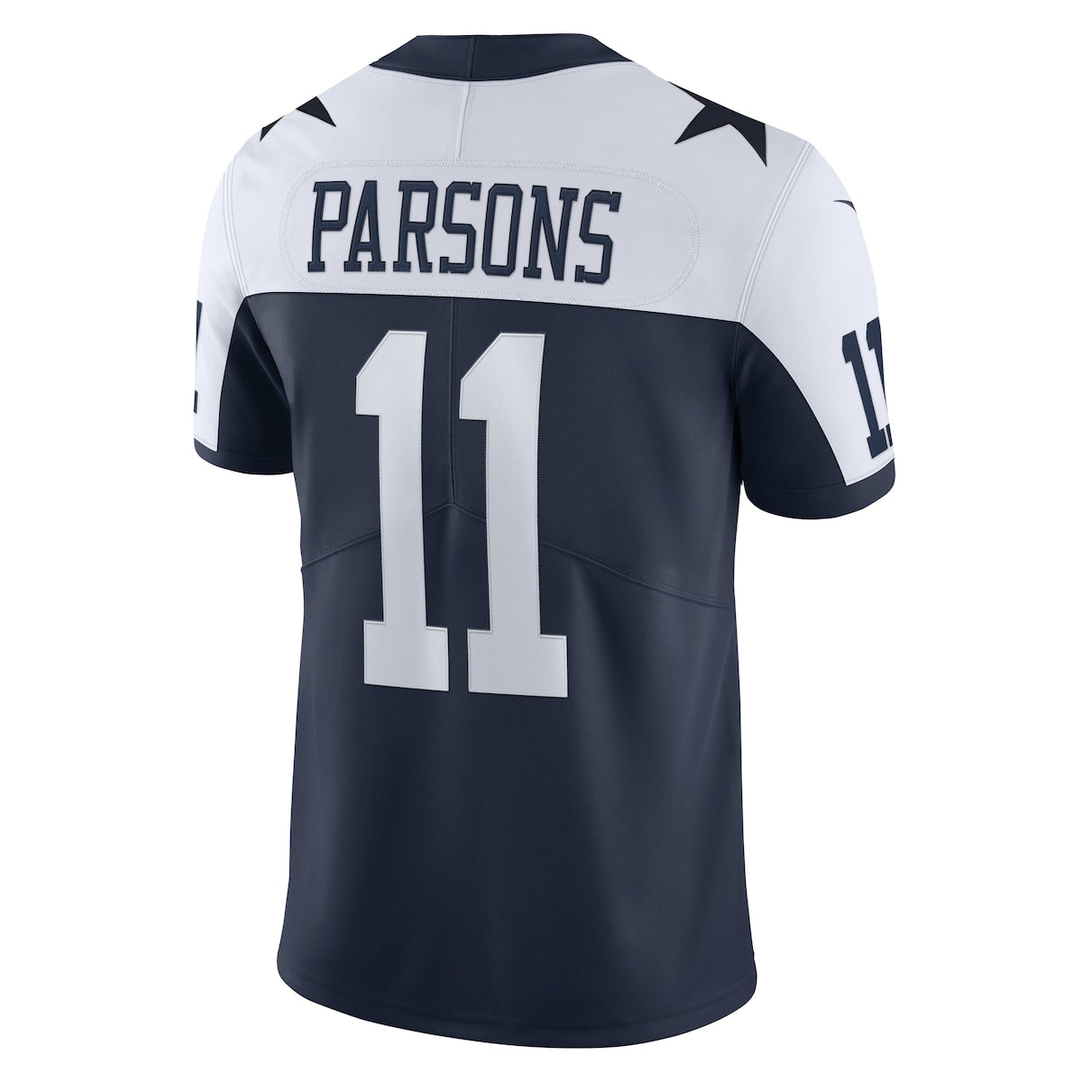 Men's Micah Parsons Nike Cowboys Vapor Limited Jersey - Navy