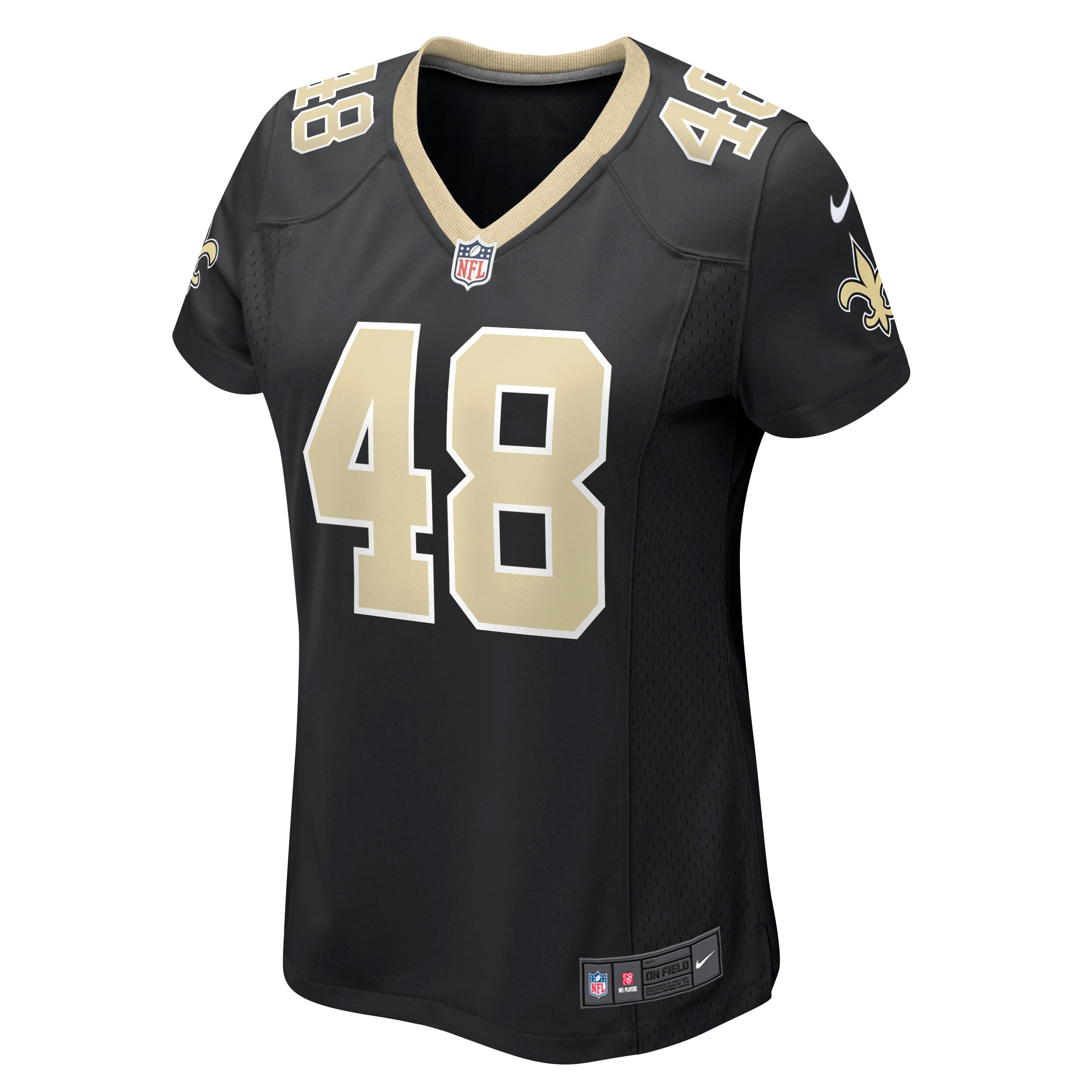 Women's Nike J.T. Gray Black New Orleans Saints Game Jersey