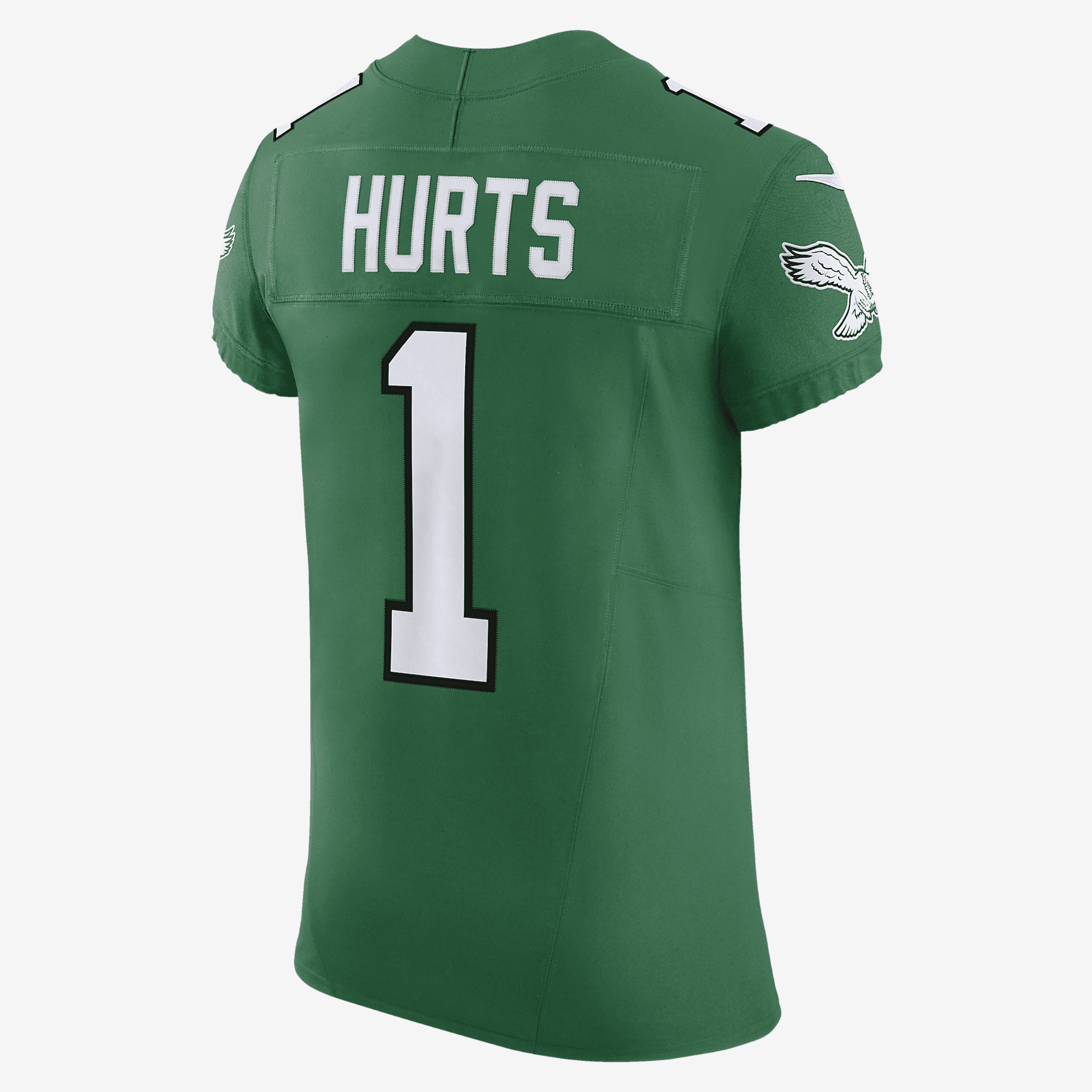 Jalen Hurts Philadelphia Eagles Men's Nike Dri-FIT NFL Elite Football Jersey - Kelly Green