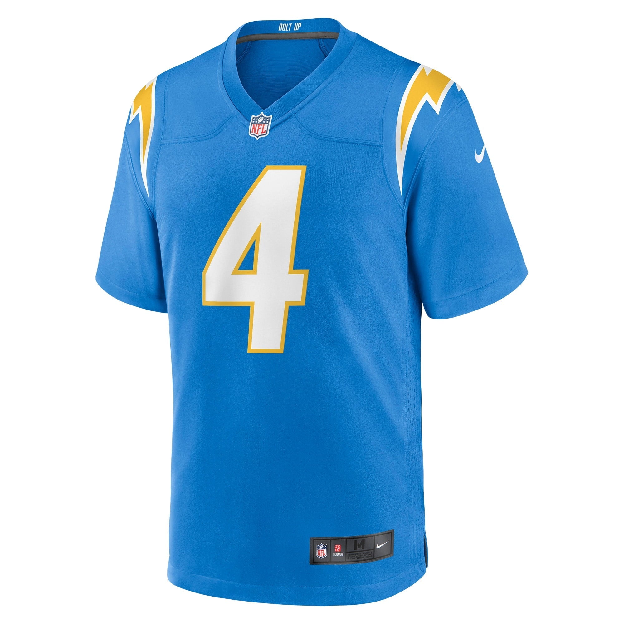 Men's Nike Chase Daniel Powder Blue Los Angeles Chargers Game Jersey