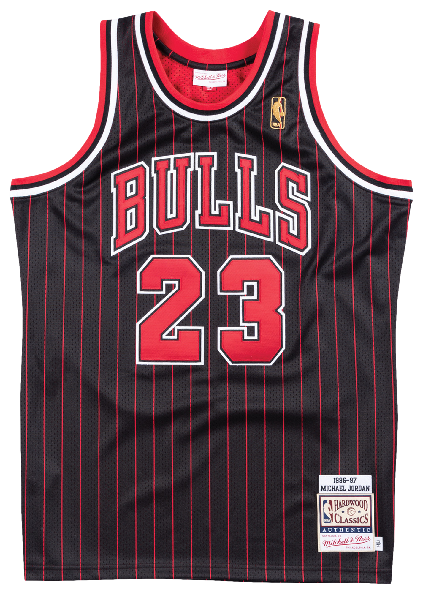 Men's  Mitchell & Ness USA Authentic Jersey - Black